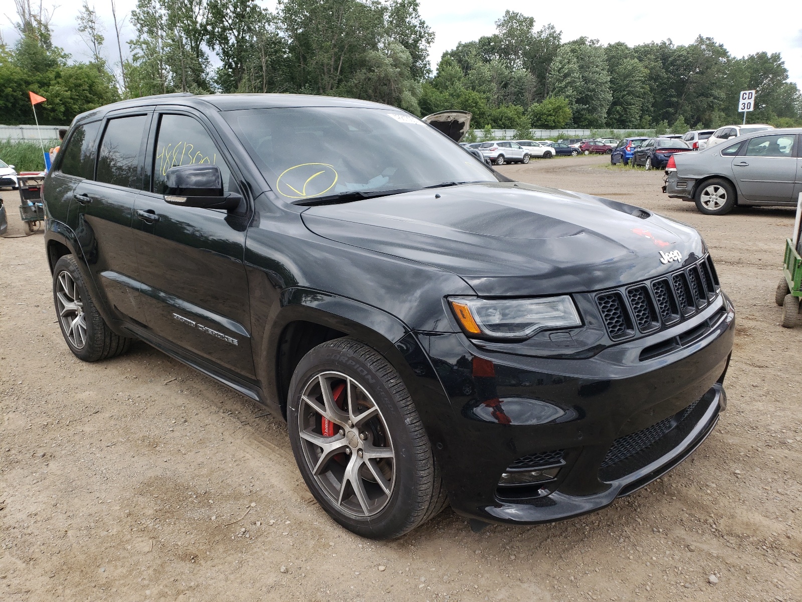 Photo 1 from auction – 2017 JEEP GRAND CHER with VIN 1C4RJFDJ3HC964466