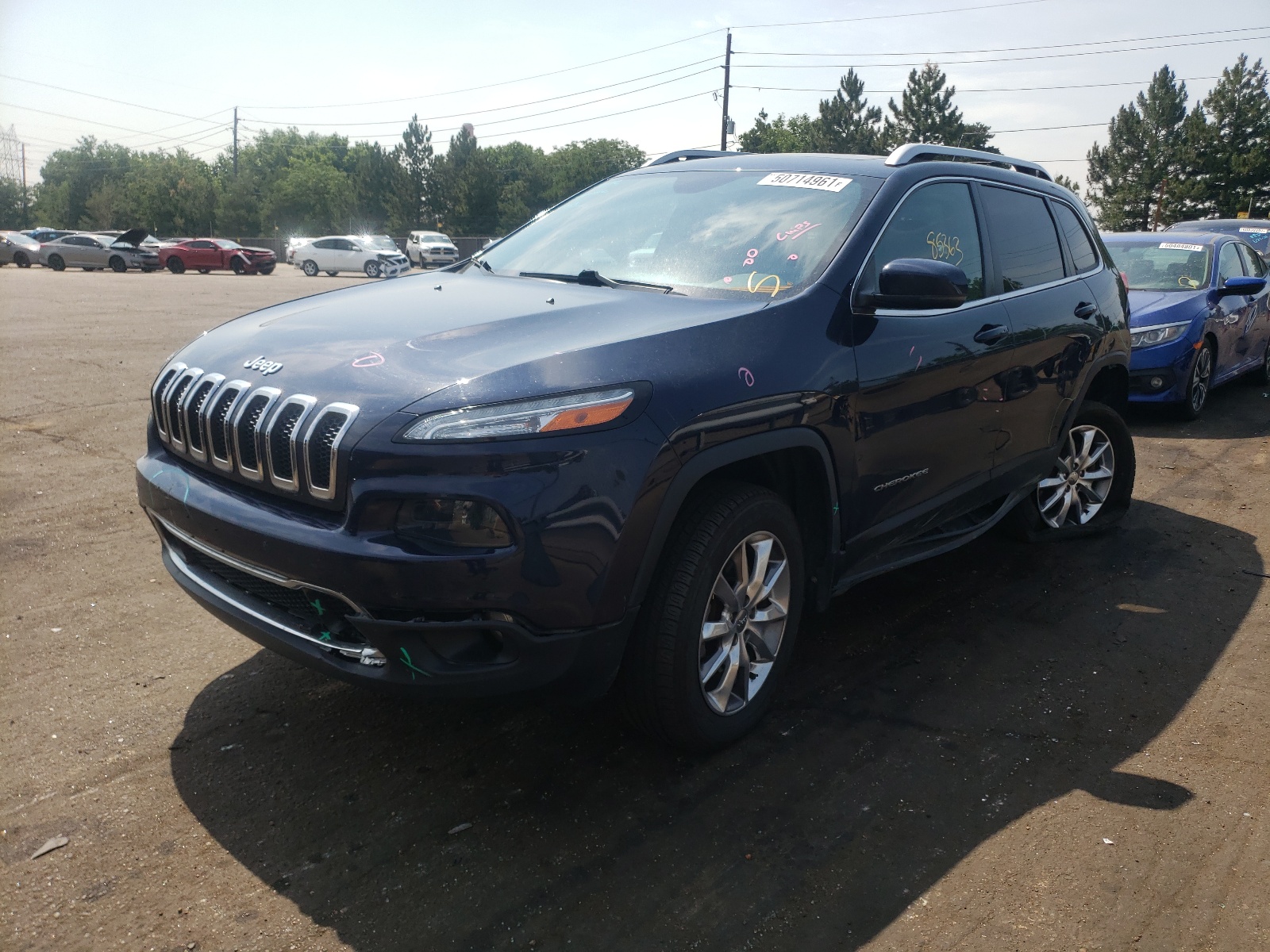Photo 2 from auction – 2014 JEEP CHEROKEE L with VIN 1C4PJMDSXEW130483