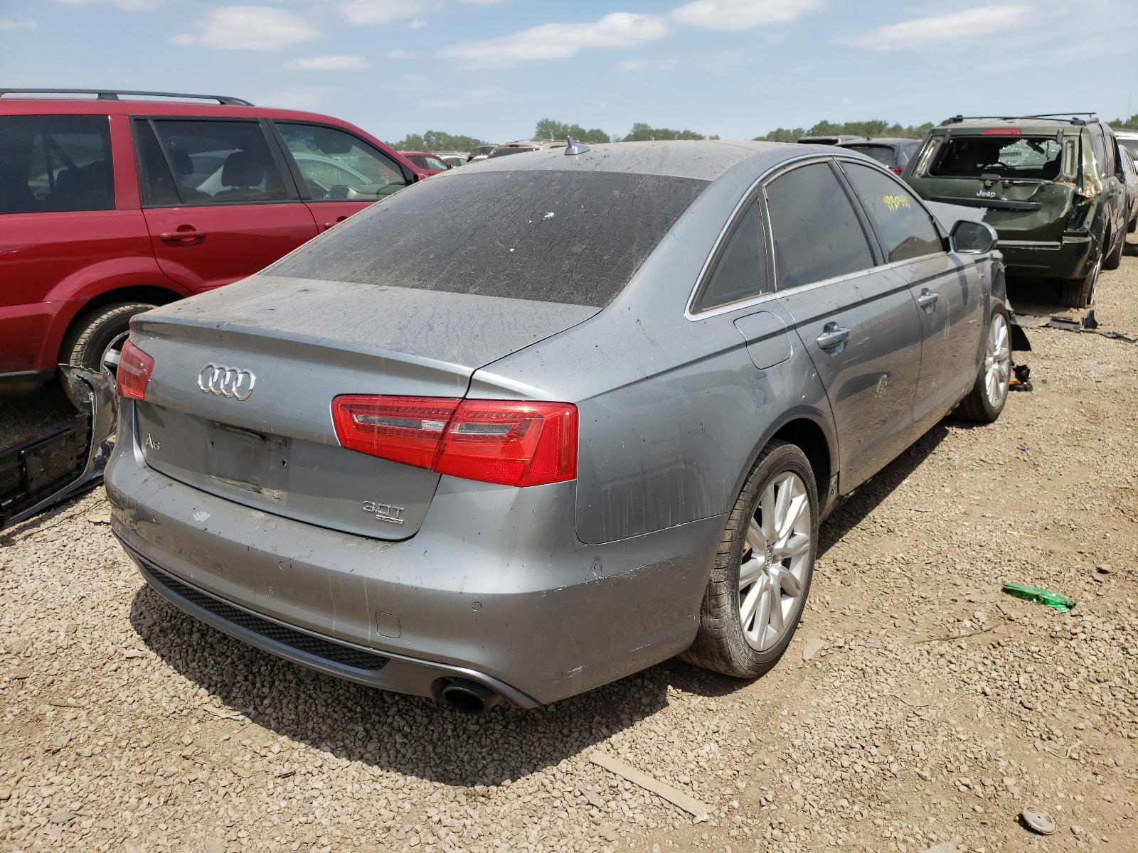 Photo 4 from auction – 2013 AUDI A6 PRESTIG with VIN WAUHGAFC4DN091396