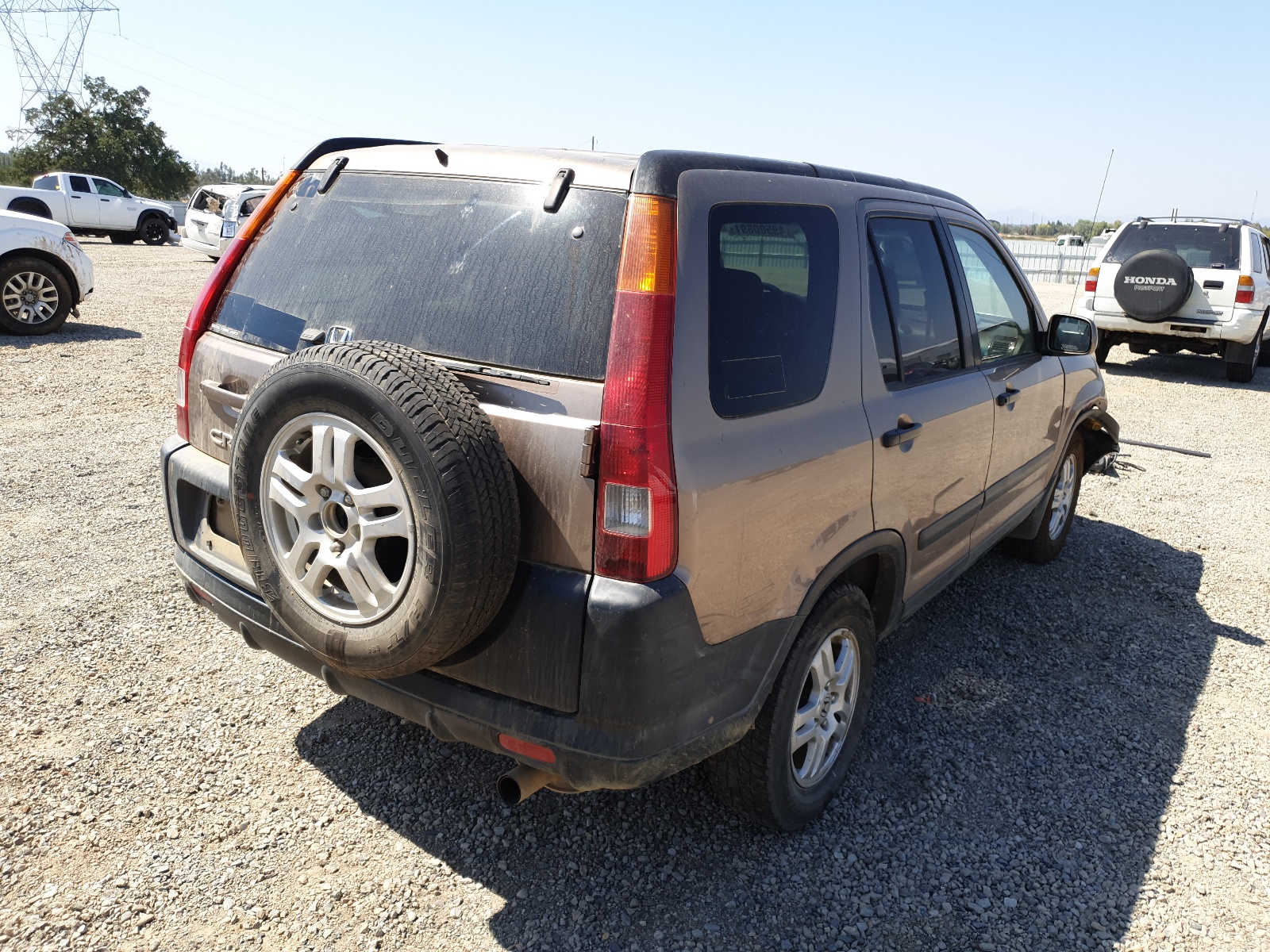 Photo 4 from auction – 2003 HONDA CR-V EX with VIN JHLRD77883C007719