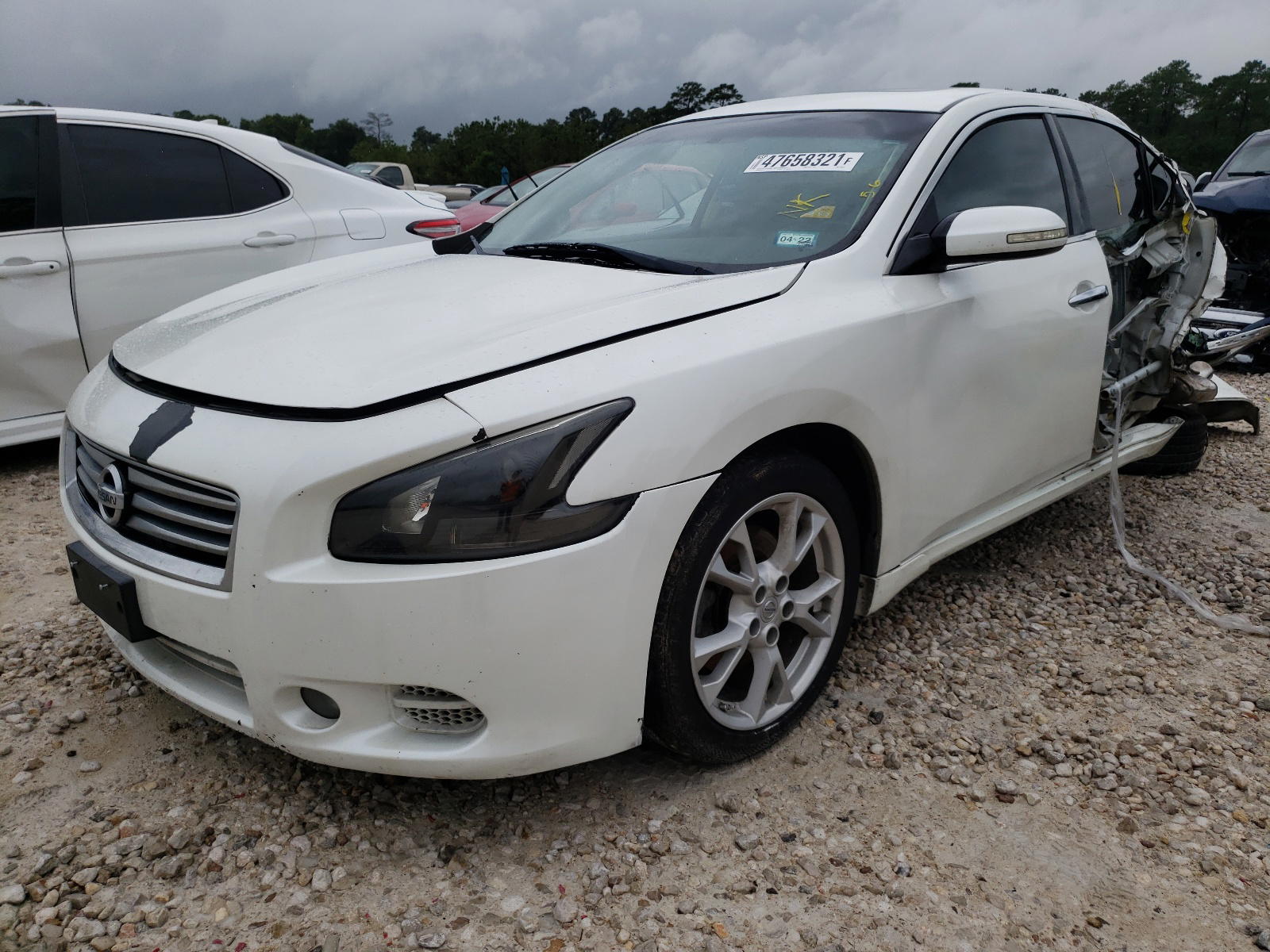 Photo 2 from auction – 2014 NISSAN MAXIMA S with VIN 1N4AA5AP0EC468011