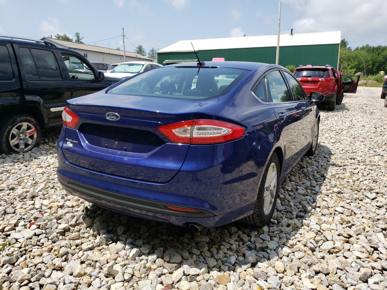 Photo 4 from auction – 2014 FORD FUSION SE with VIN 3FA6P0H75ER145362