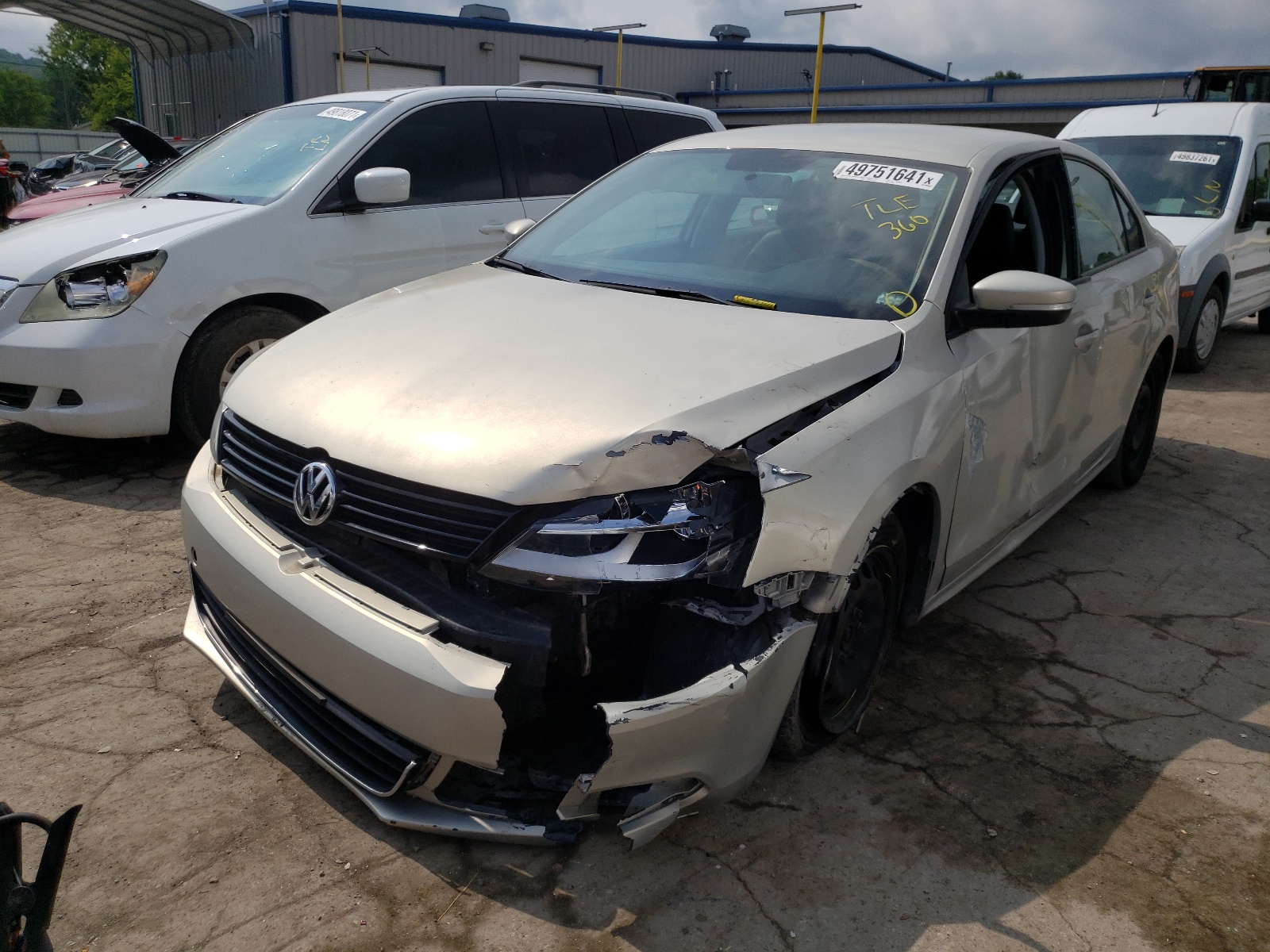 Photo 2 from auction – 2012 VOLKSWAGEN JETTA SE with VIN 3VWDP7AJ9CM021005