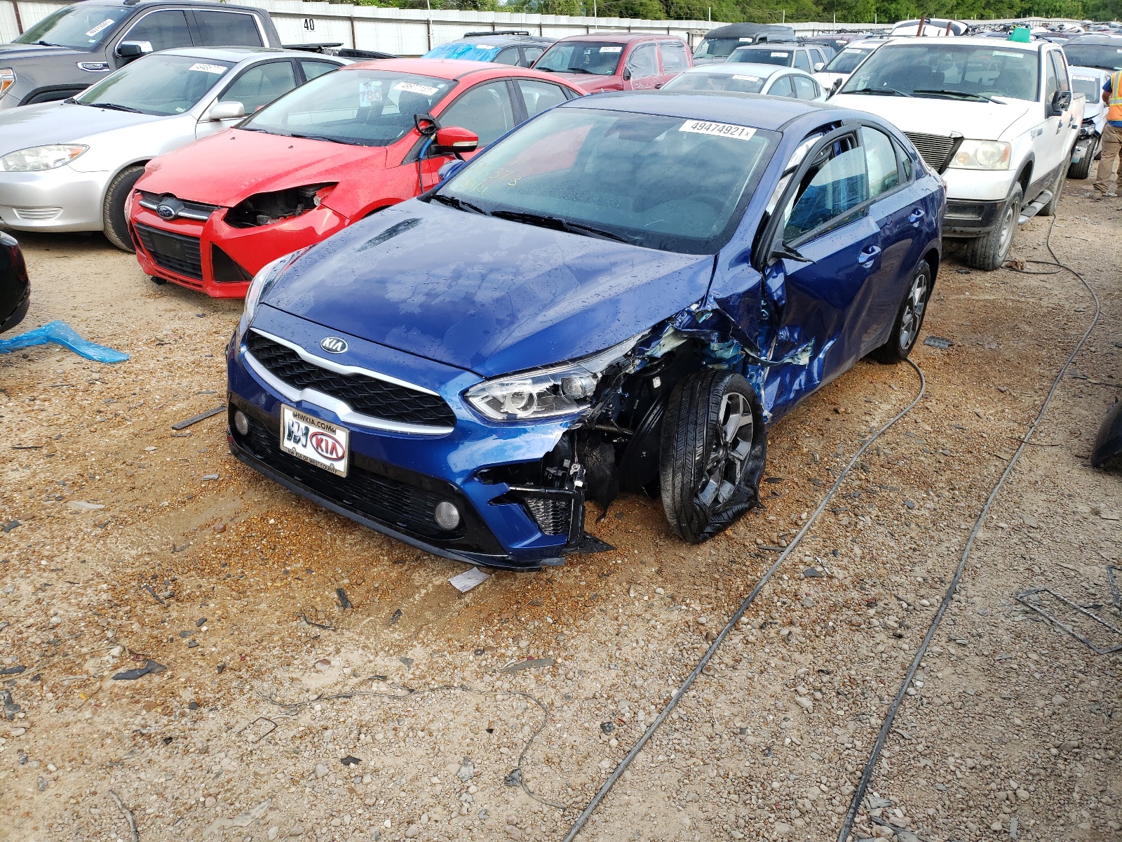 Photo 2 from auction – 2021 KIA FORTE FE with VIN 3KPF24AD6ME377541