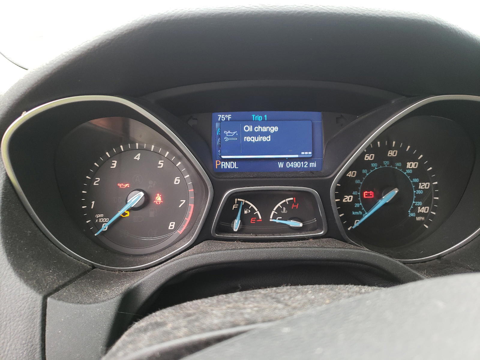 Photo 8 from auction – 2014 FORD FOCUS SE with VIN 1FADP3K27EL244009
