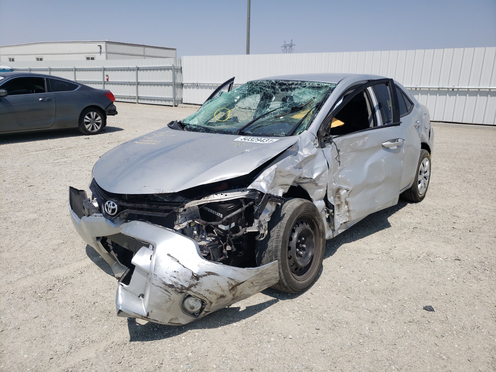 صورة رقم 2 من المزاد - 2014 TOYOTA COROLLA L مع VIN 5YFBURHEXEP129815