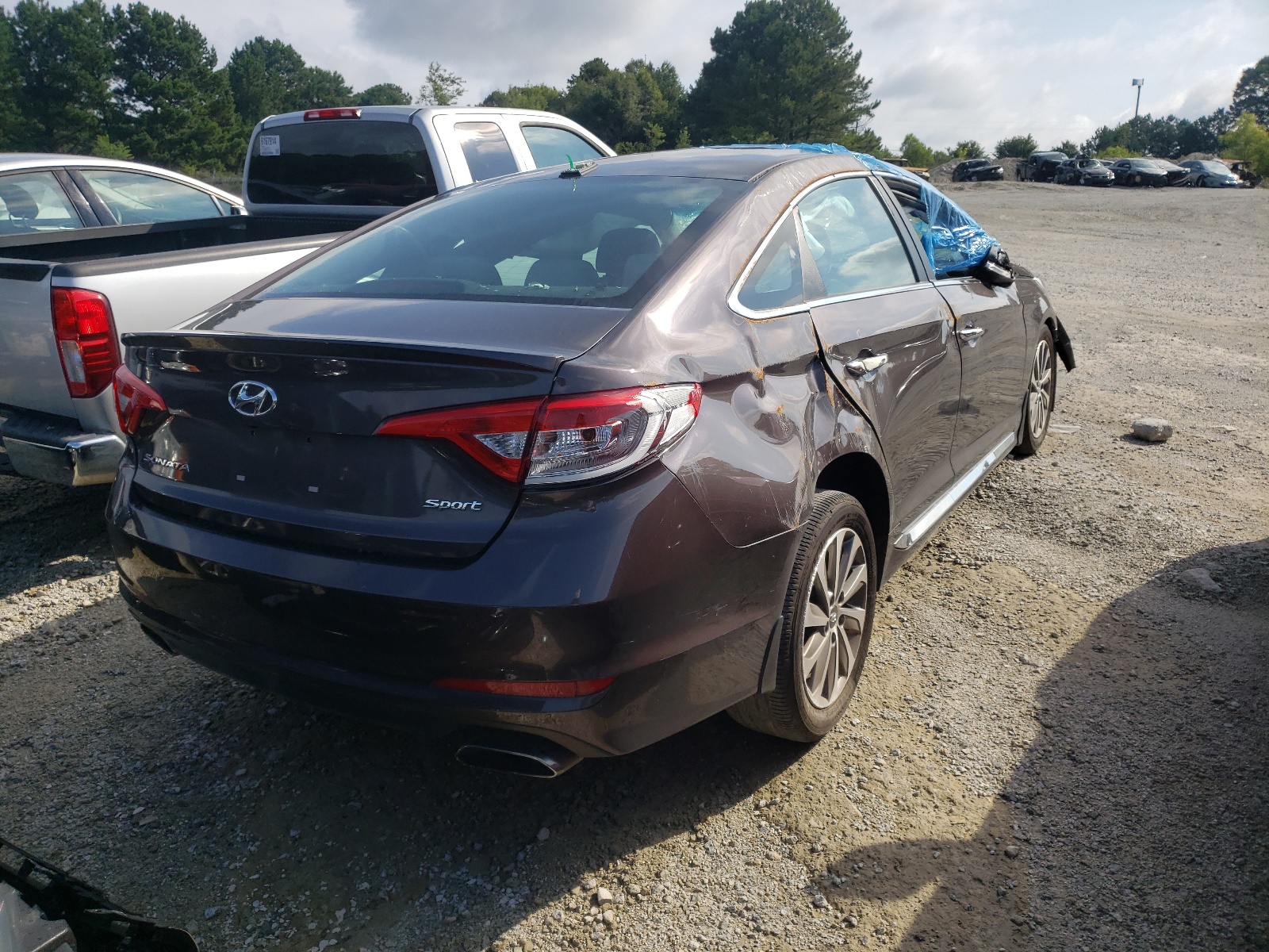 Photo 4 from auction – 2016 HYUNDAI SONATA SPO with VIN 5NPE34AF6GH425288