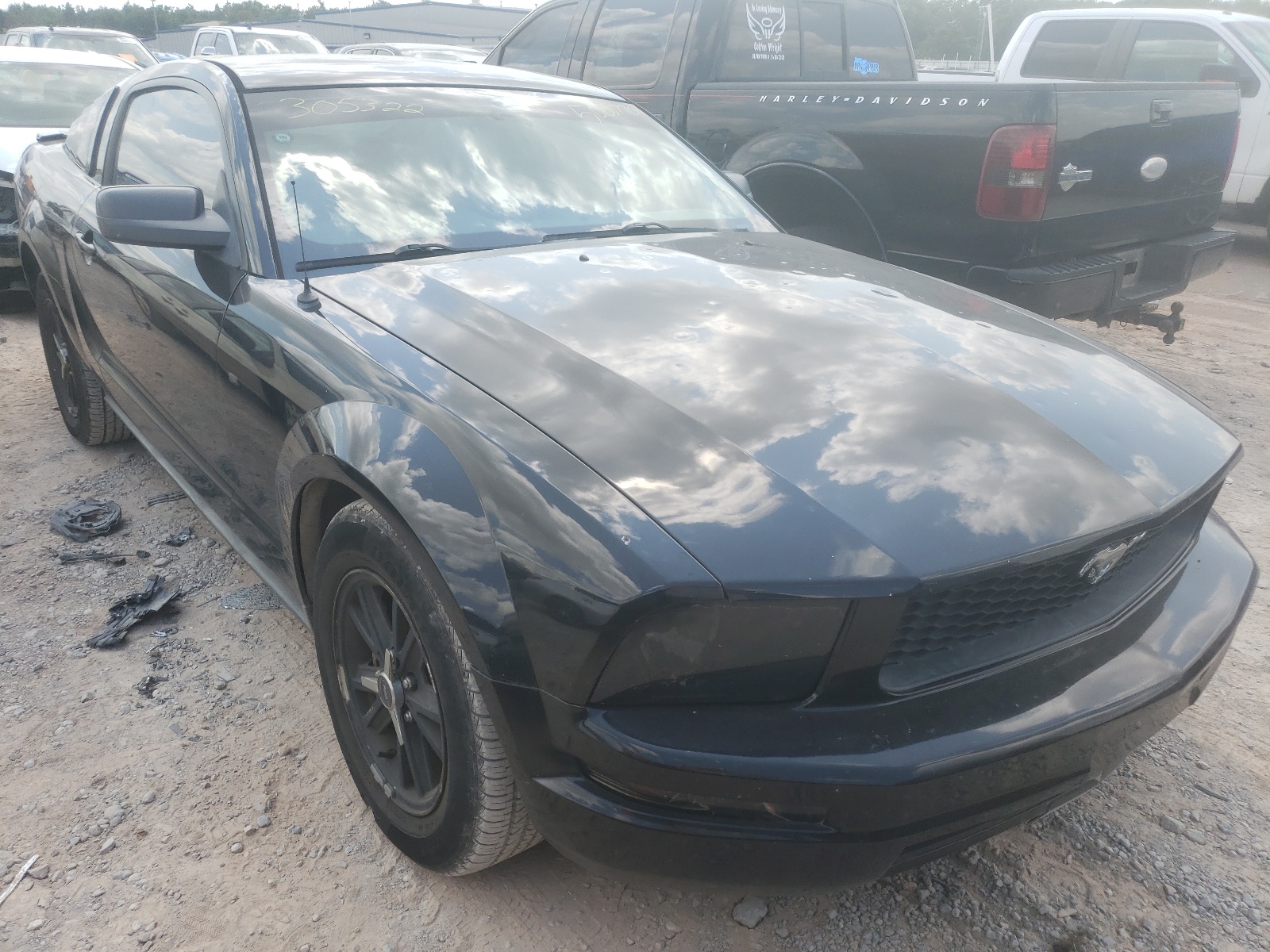 FORD MUSTANG 2007 with VIN 1ZVFT80N375305322 - Photo from auction
