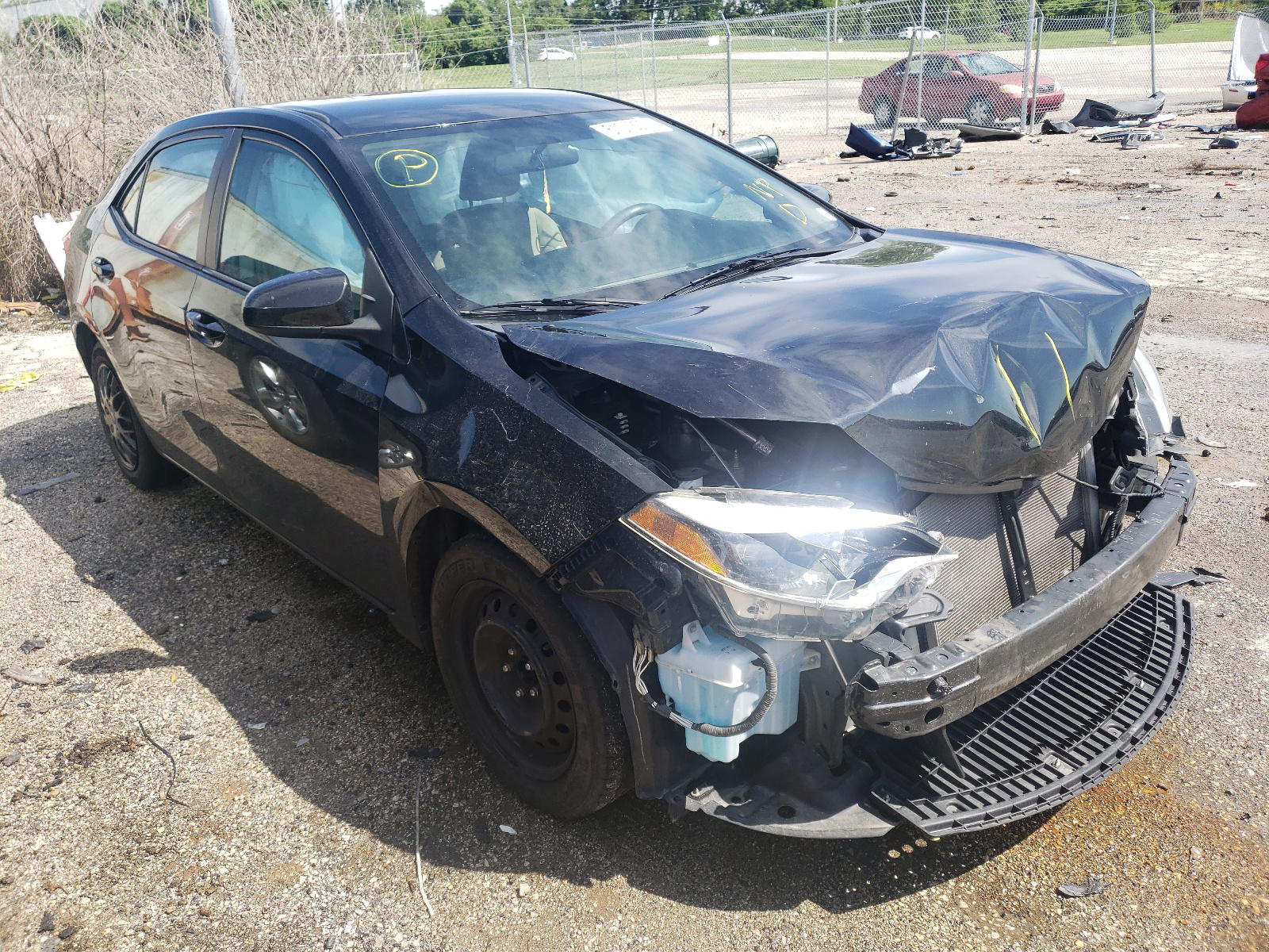 TOYOTA COROLLA 2016 with VIN 2T1BURHE8GC525017 - Photo from auction
