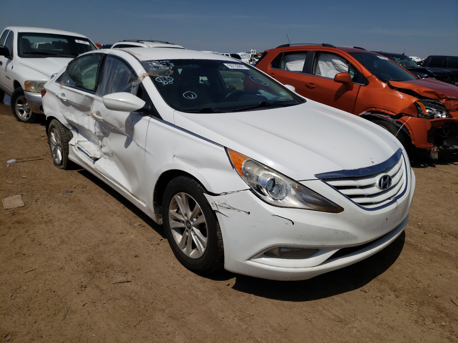 HYUNDAI SONATA GLS 2013 with VIN 5NPEB4AC4DH609052 - Photo from auction