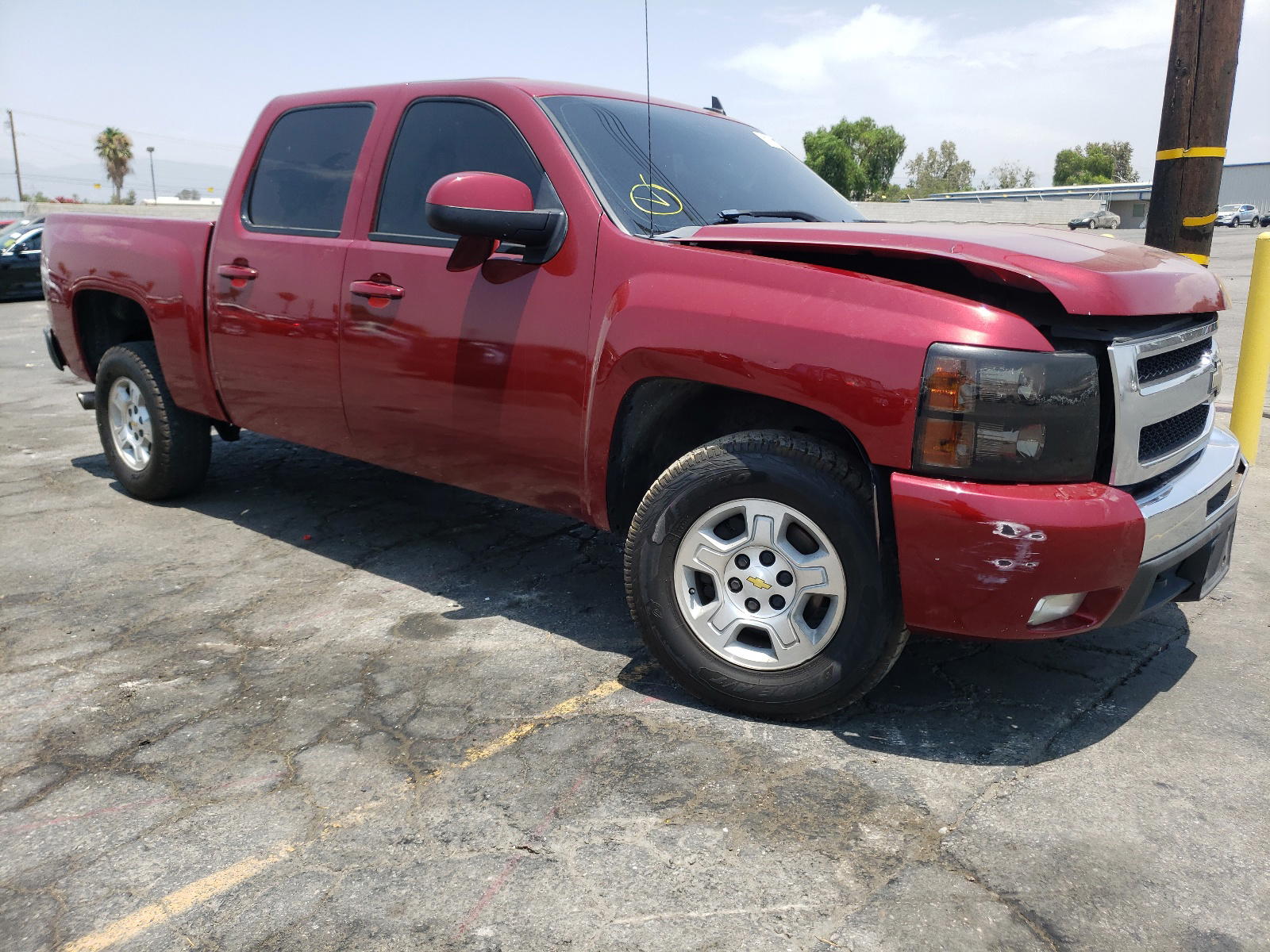 CHEVROLET SILVERADO 2007 with VIN 2GCEC13J471717717 - Photo from auction