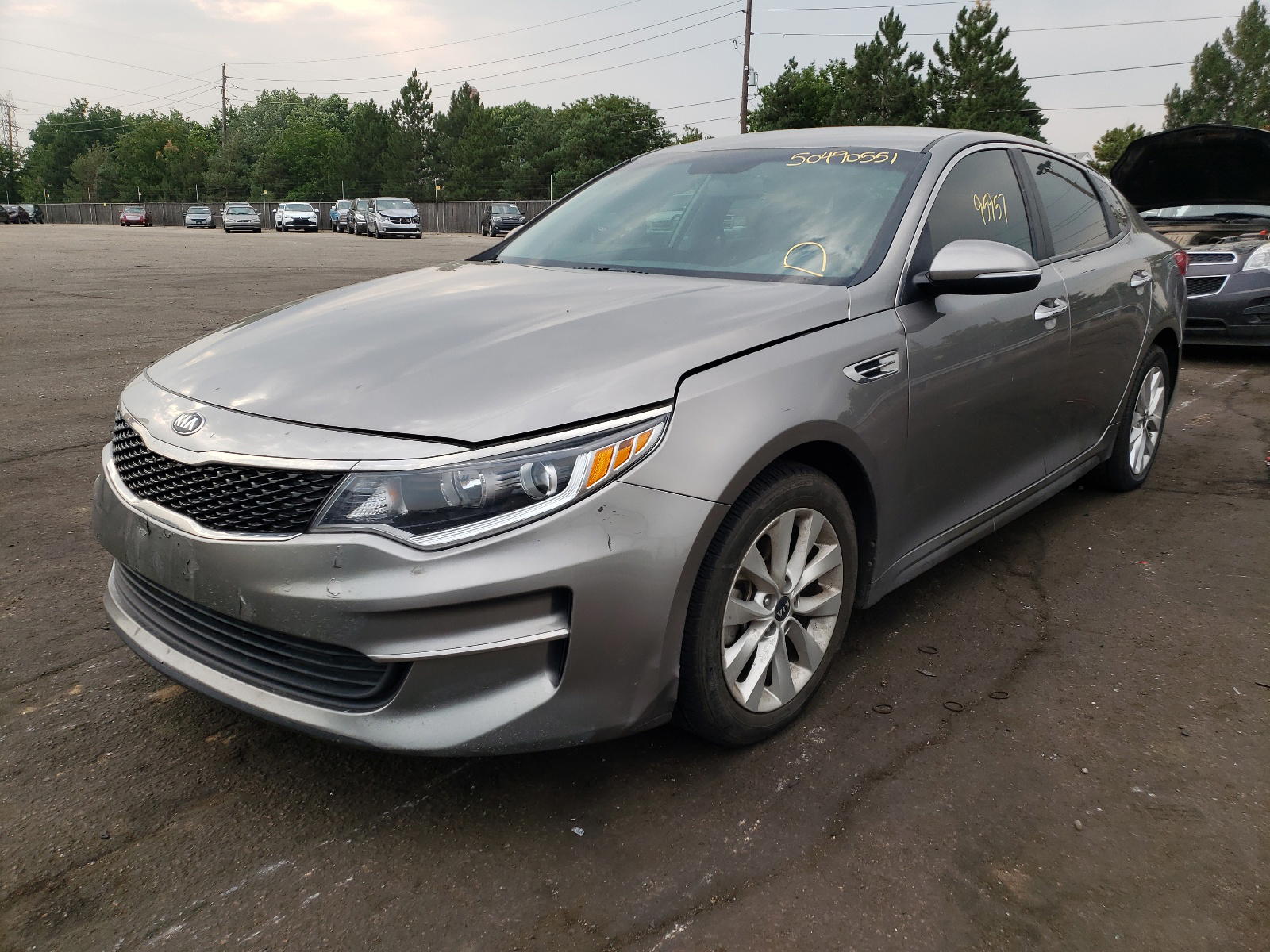 Photo 2 from auction – 2016 KIA OPTIMA with VIN 5XXGT4L32GG044013