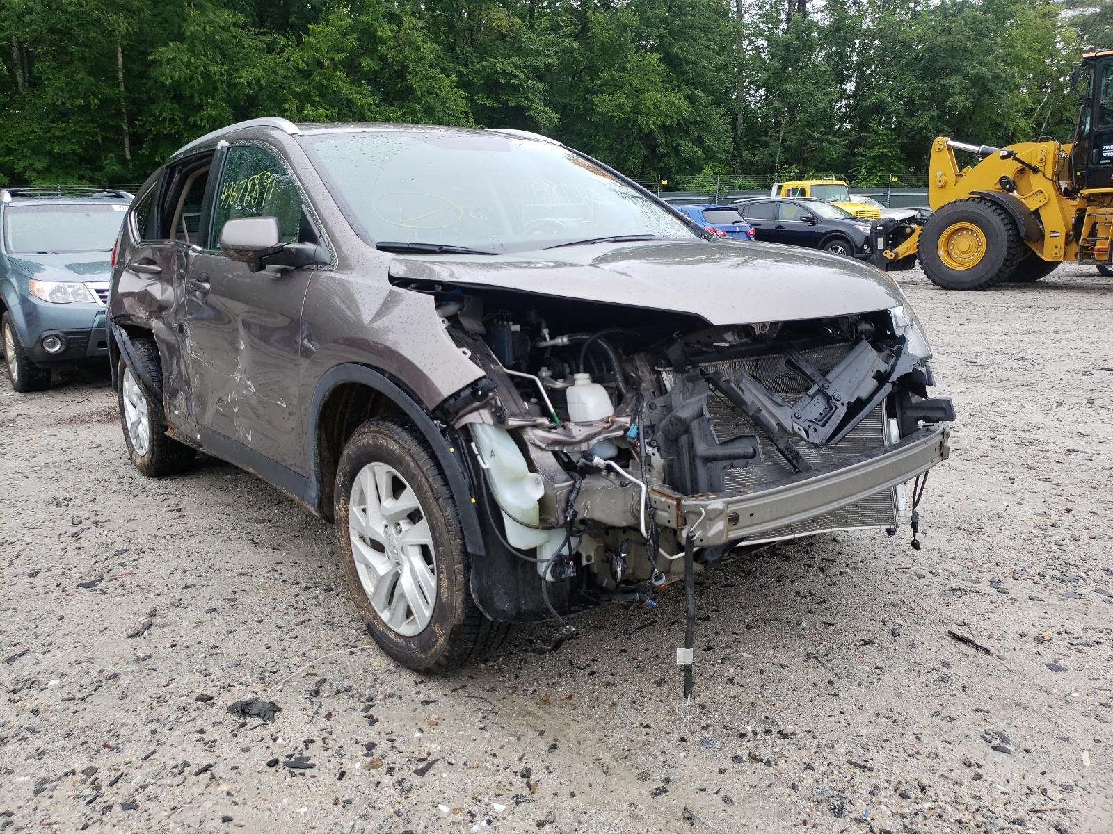 Photo 1 from auction – 2016 HONDA CR-V EXL with VIN 5J6RM4H75GL061853