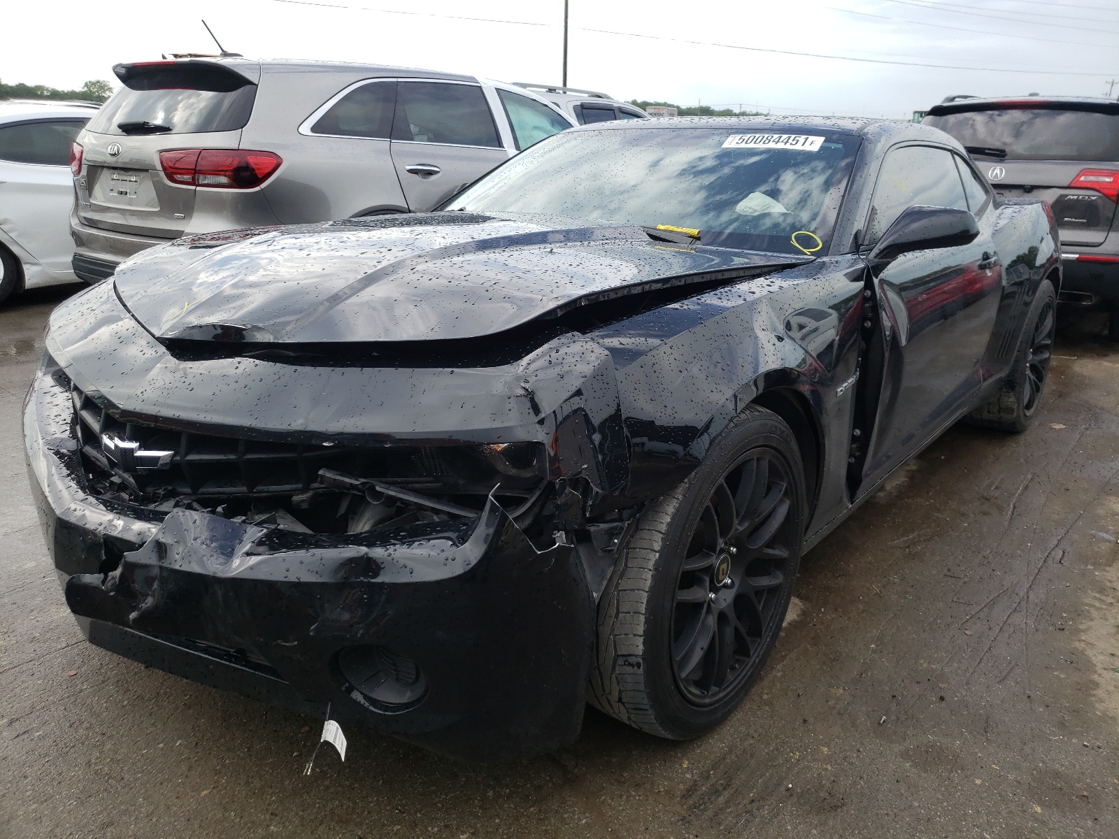 Photo 2 from auction – 2013 CHEVROLET CAMARO LS with VIN 2G1FE1E35D9190113