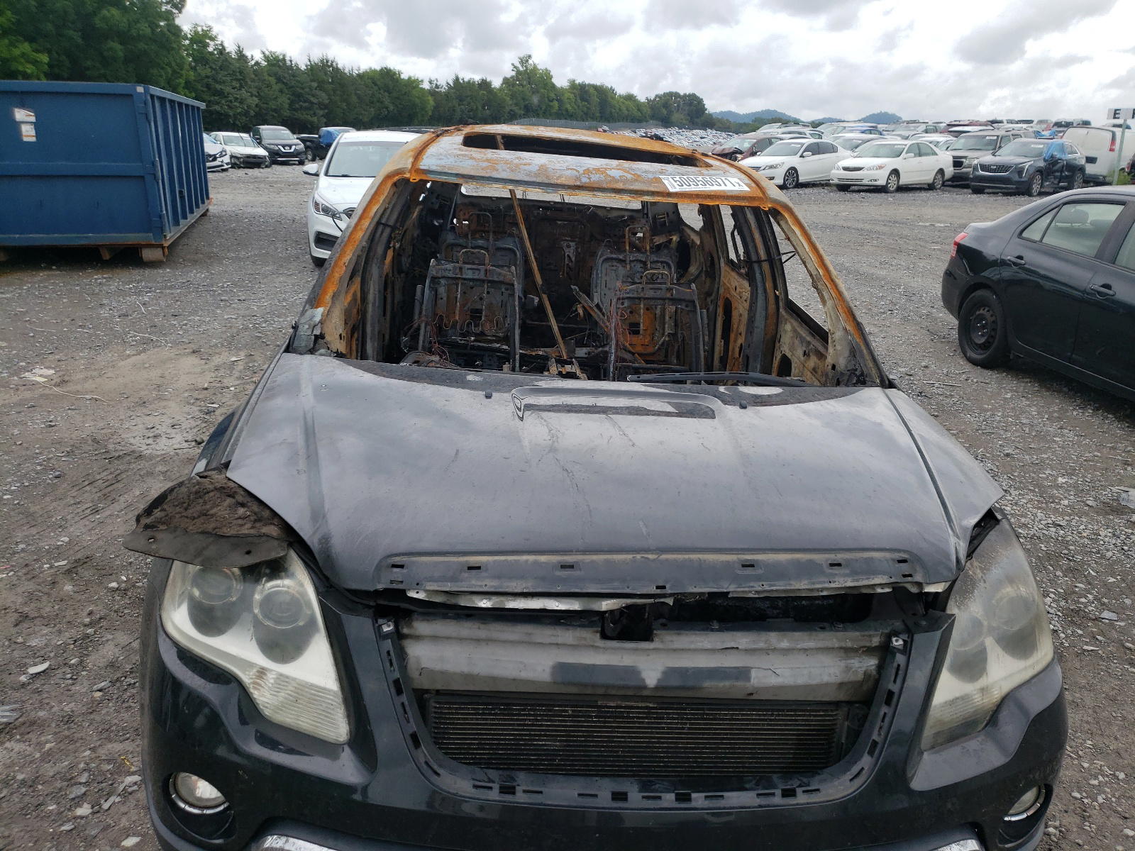 Photo 9 from auction – 2008 GMC ACADIA SLT with VIN 1GKEV33748J227719