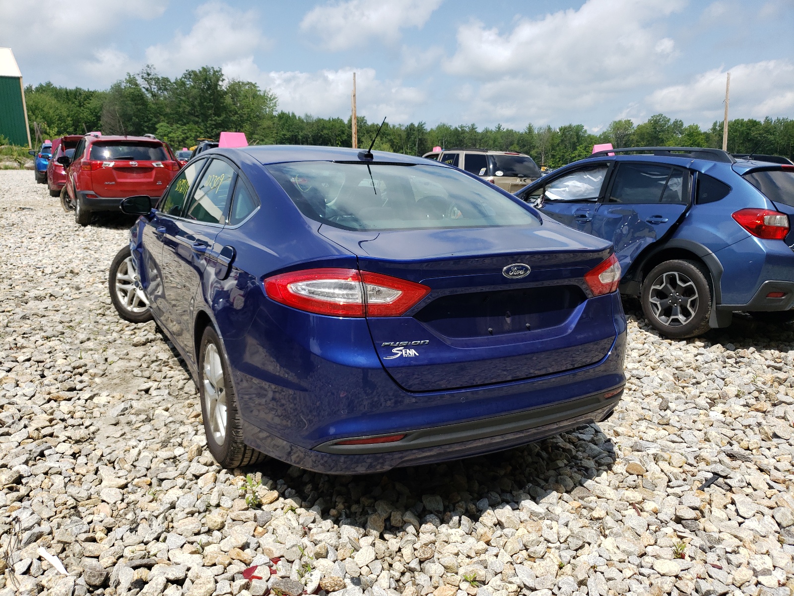 Photo 3 from auction – 2014 FORD FUSION SE with VIN 3FA6P0H75ER145362
