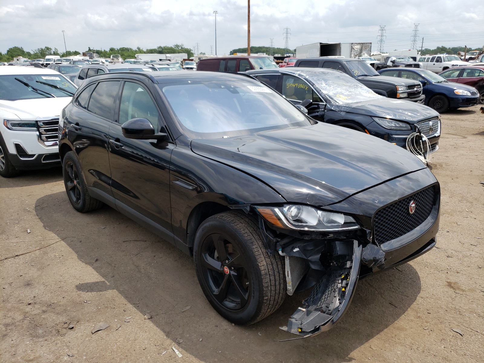 Photo 1 from auction – 2020 JAGUAR F-PACE PRE with VIN SADCJ2FX7LA631258