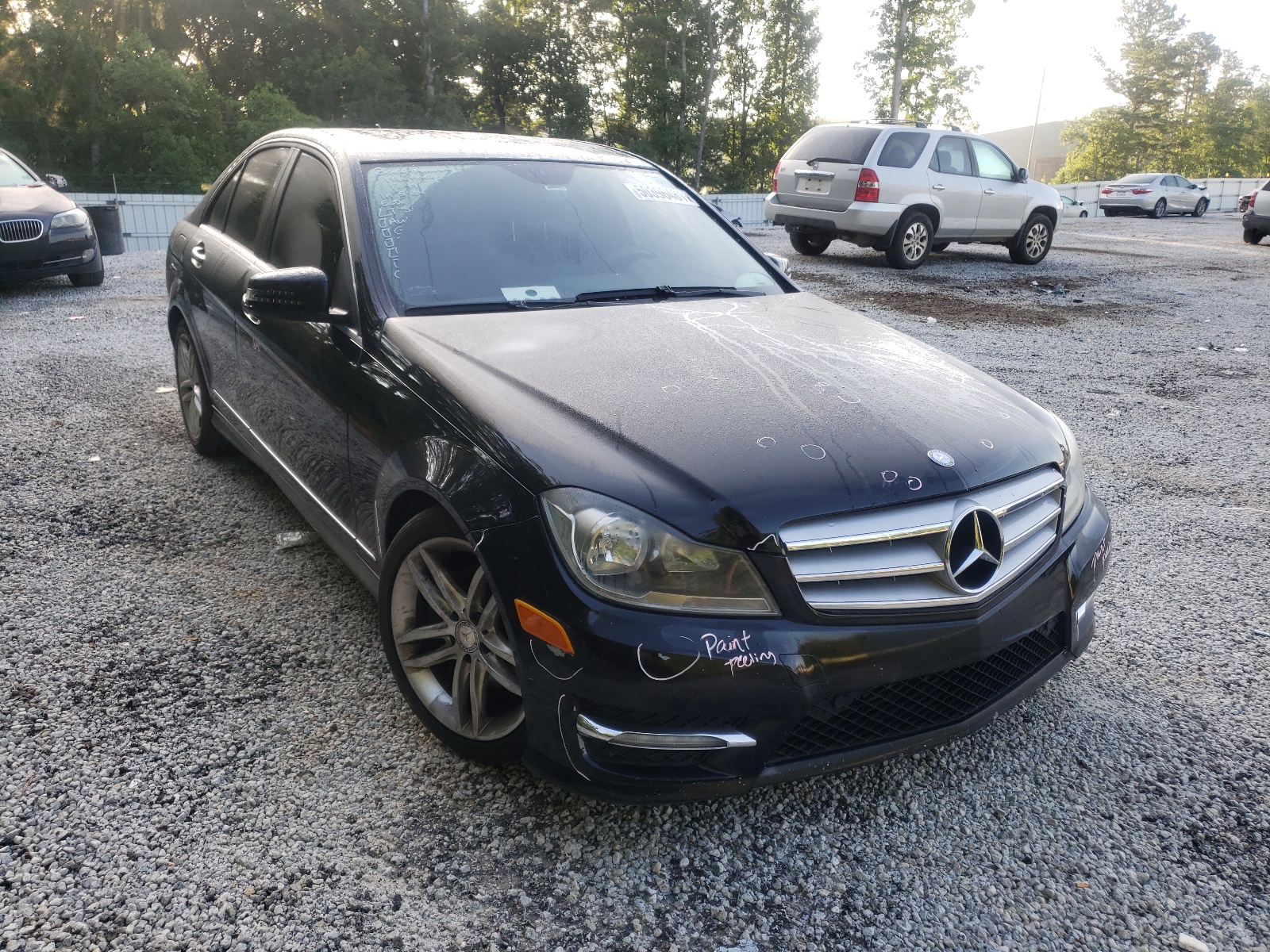 Photo 1 from auction – 2013 MERCEDES-BENZ C 250 with VIN WDDGF4HB3DR253296