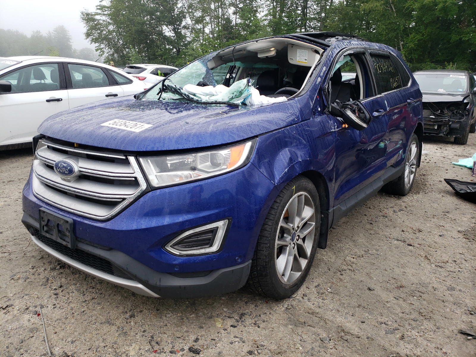 Photo 2 from auction – 2015 FORD EDGE TITAN with VIN 2FMPK4K85FBB49106