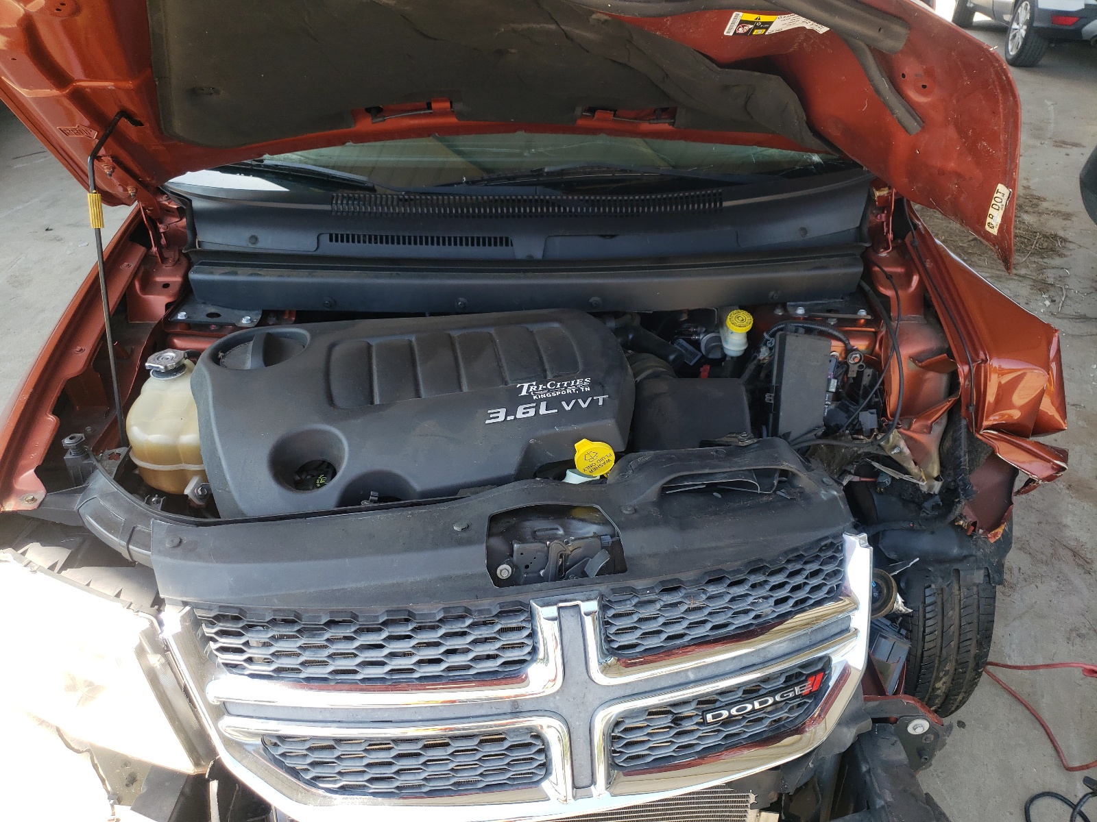 Photo 7 from auction – 2014 DODGE JOURNEY SX with VIN 3C4PDDBG1ET175470