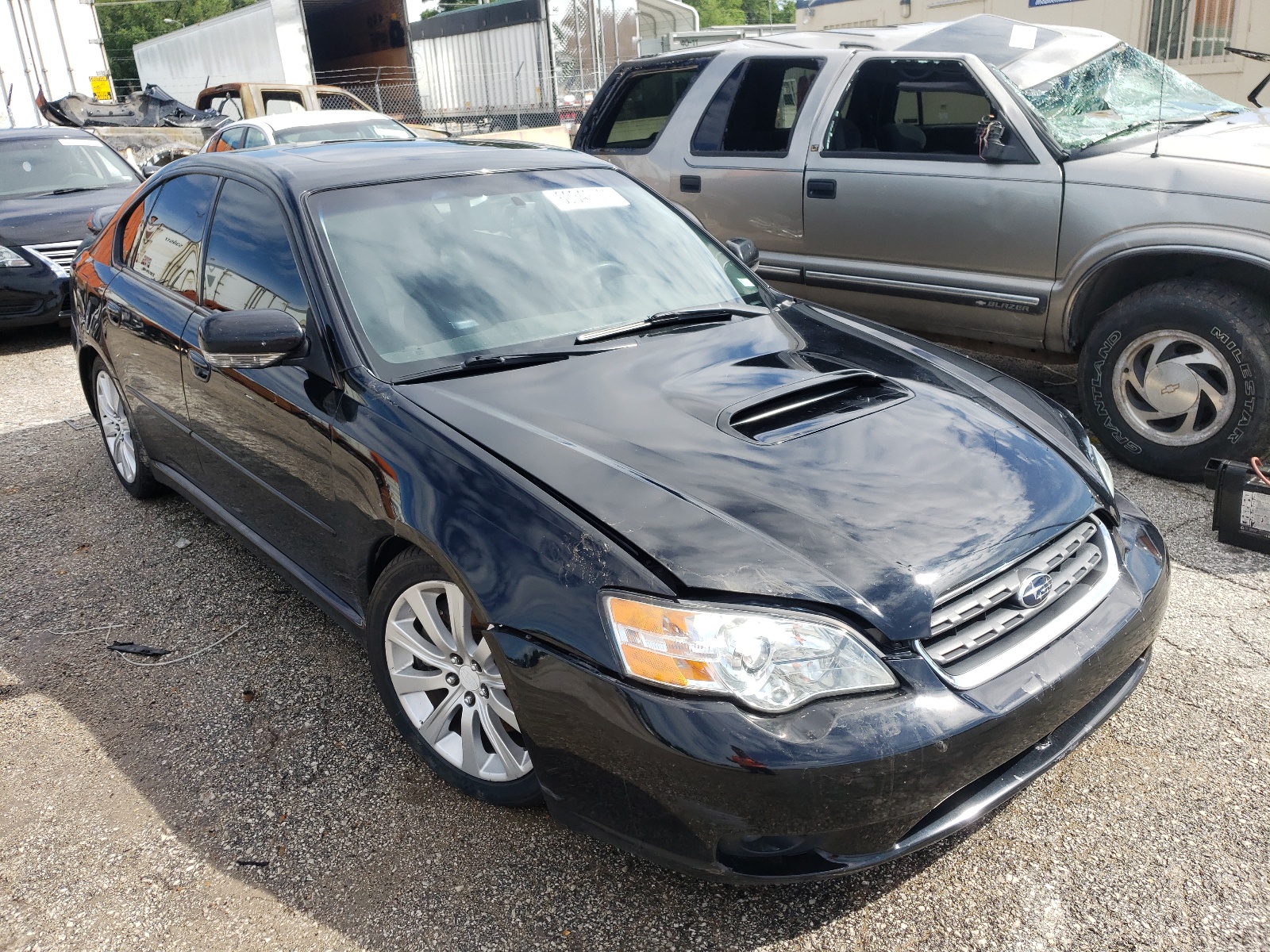 SUBARU LEGACY GT 2007 with VIN 4S3BL676976202601 - Photo from auction