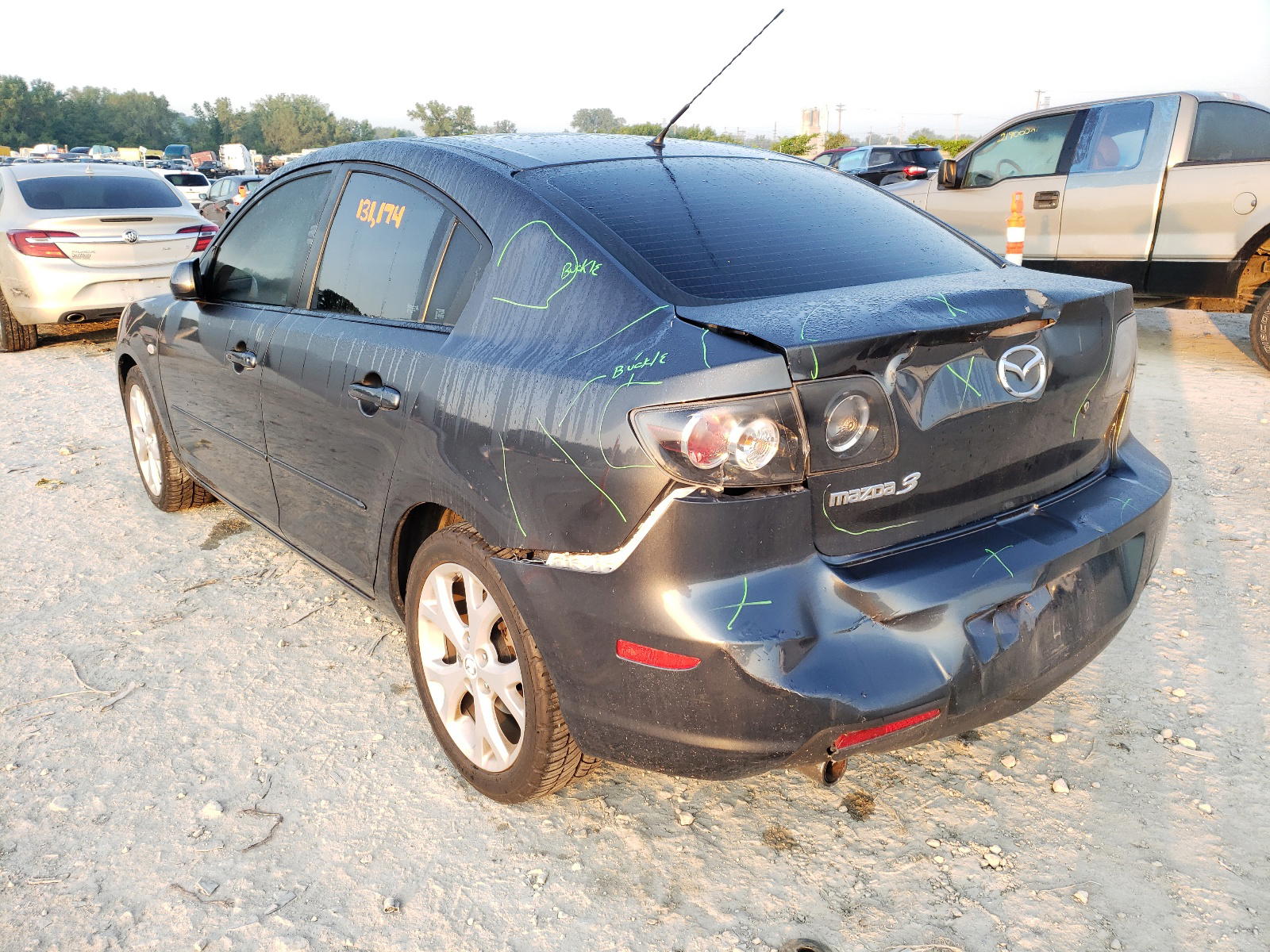 Photo 3 from auction – 2009 MAZDA 3 I with VIN JM1BK32F291238364