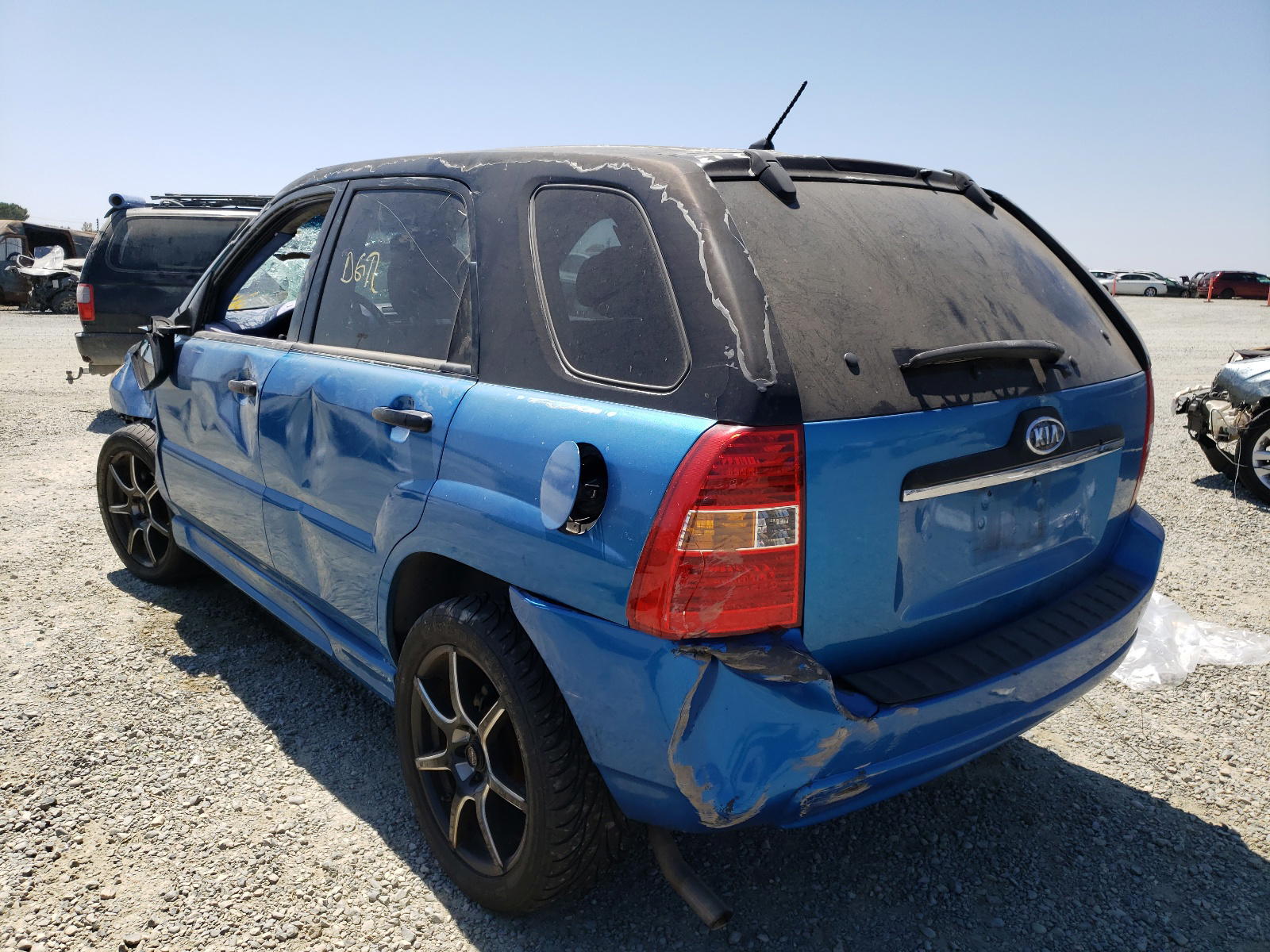 Photo 3 from auction – 2008 KIA SPORTAGE E with VIN KNDJF723787460262