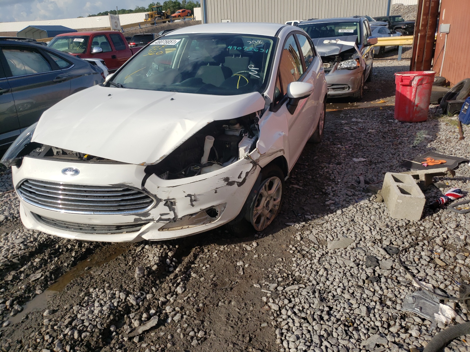 Photo 2 from auction – 2015 FORD FIESTA SE with VIN 3FADP4EJ6FM211298