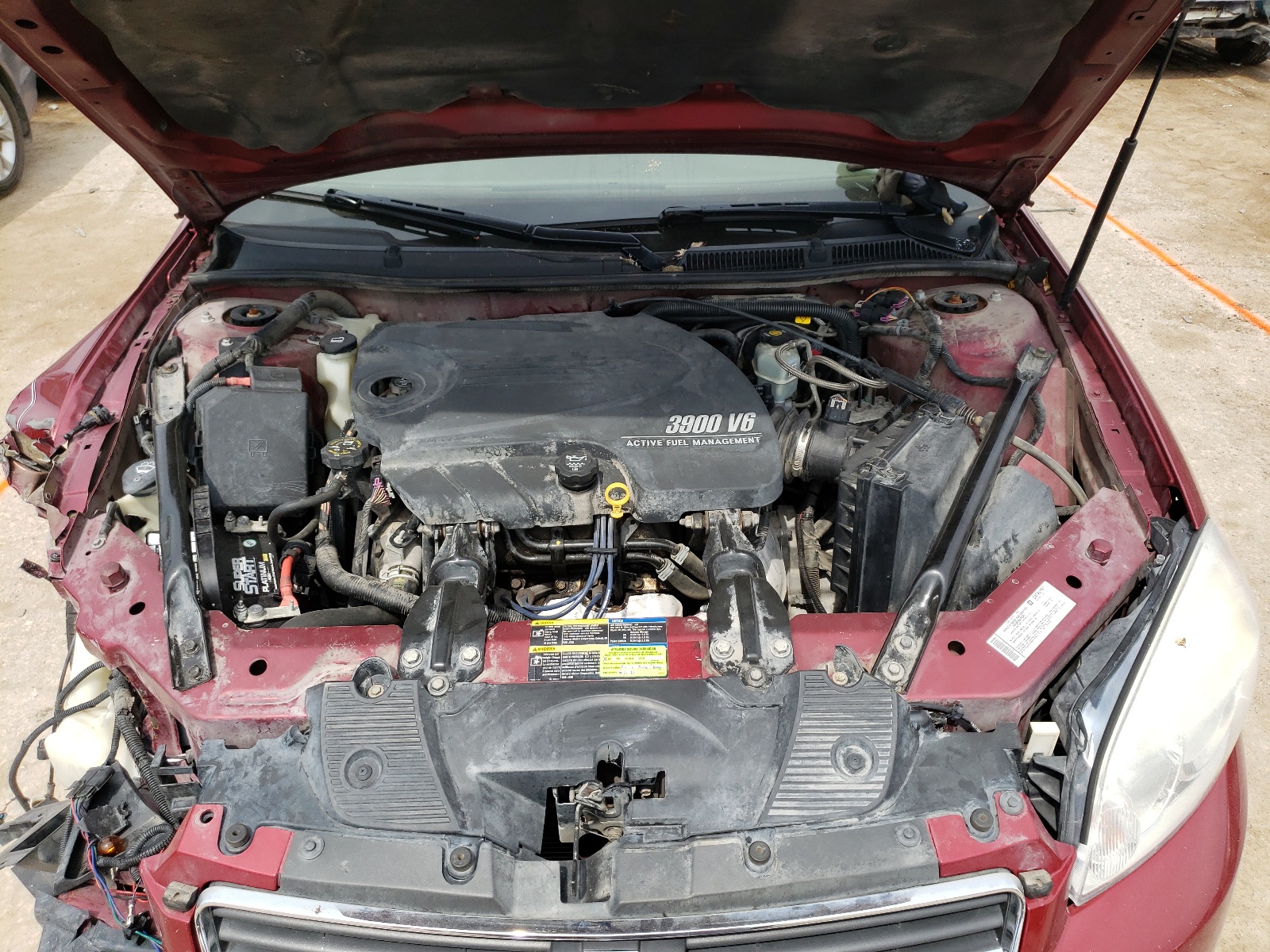 Photo 7 from auction – 2008 CHEVROLET IMPALA LTZ with VIN 2G1WU583889203268
