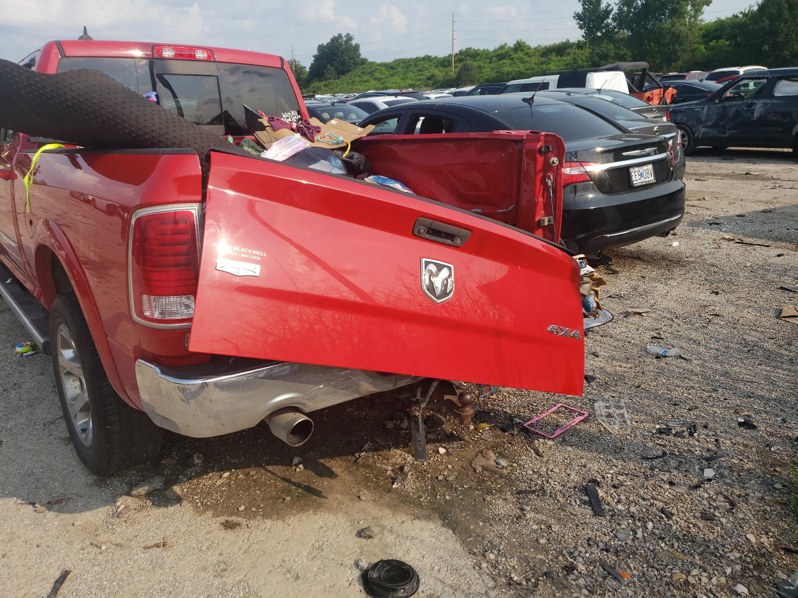 Photo 9 from auction – 2014 RAM 1500 LARAM with VIN 1C6RR7JT4ES120367