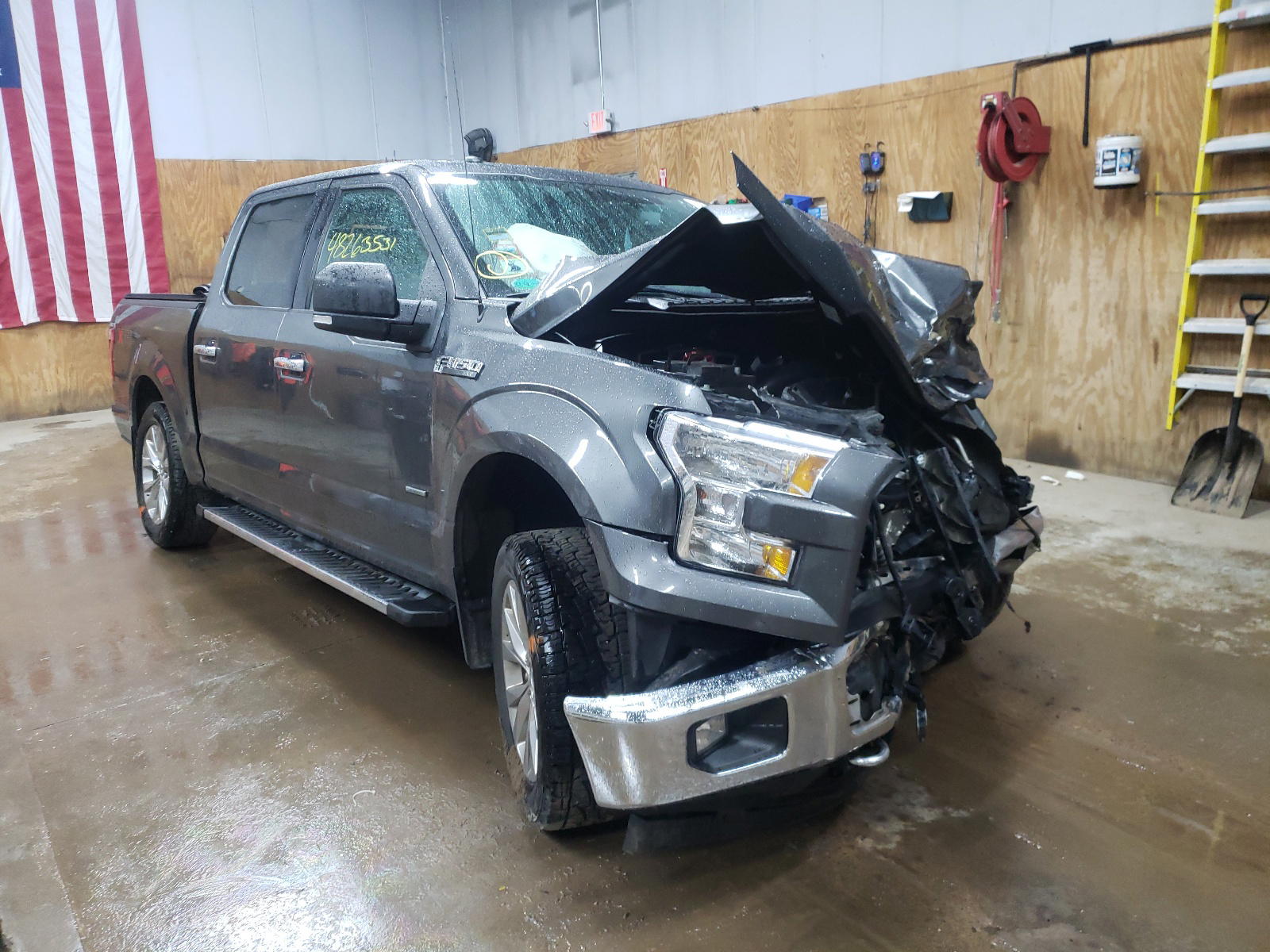 FORD F150 SUPER 2017 with VIN 1FTEW1EP5HFB54079 - Photo from auction