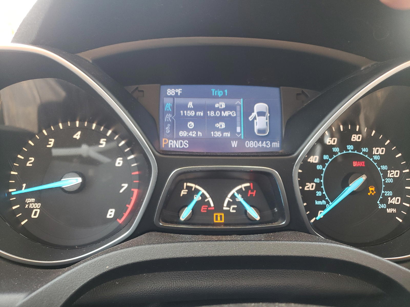 Photo 8 from auction – 2013 FORD ESCAPE SE with VIN 1FMCU9G97DUC98180