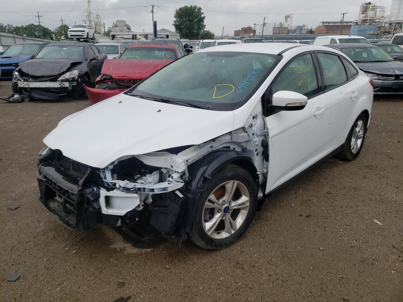 Photo 2 from auction – 2014 FORD FOCUS SE with VIN 1FADP3F26EL183018