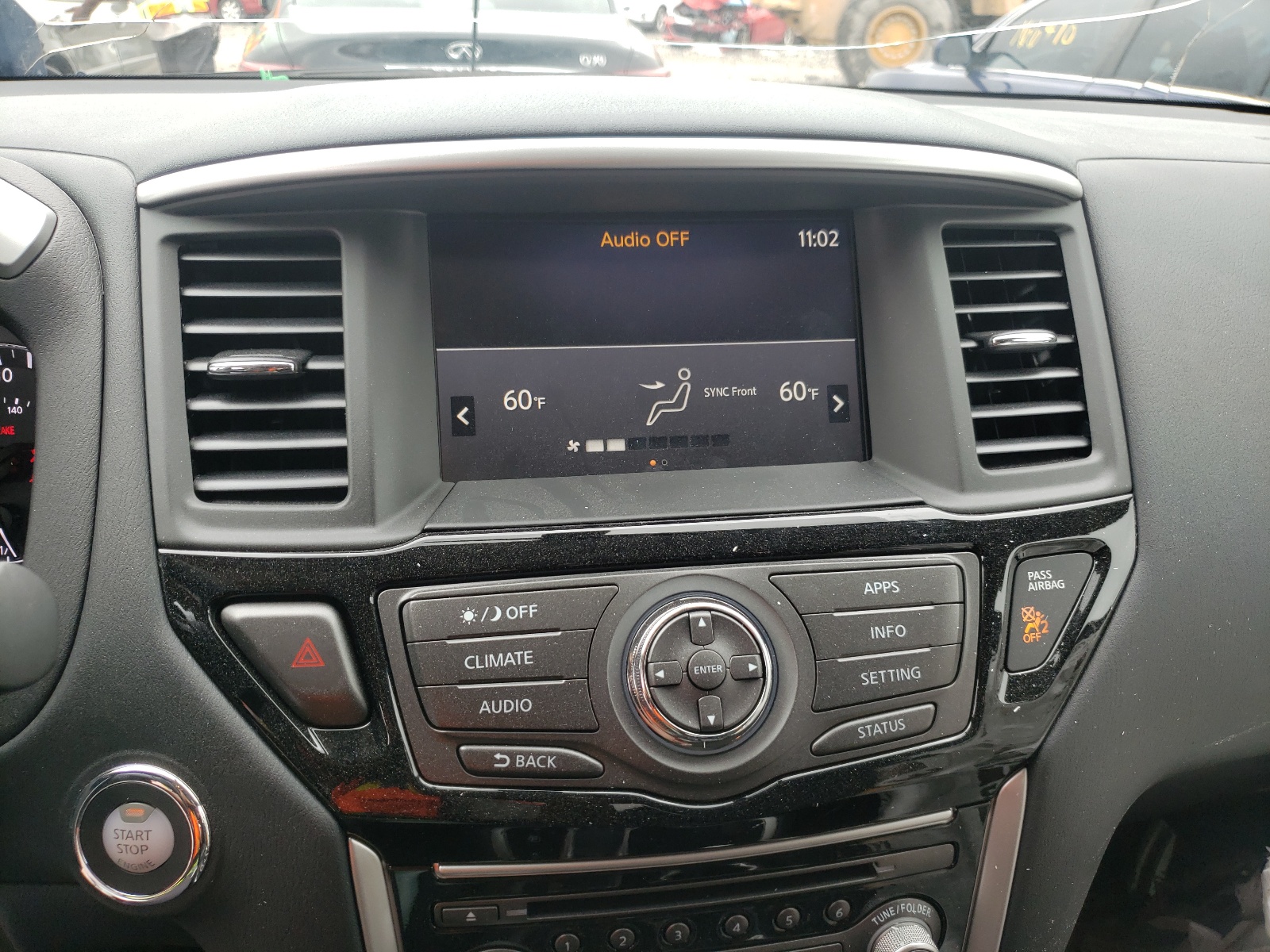 Photo 9 from auction – 2020 NISSAN PATHFINDER with VIN 5N1DR2AN0LC620049