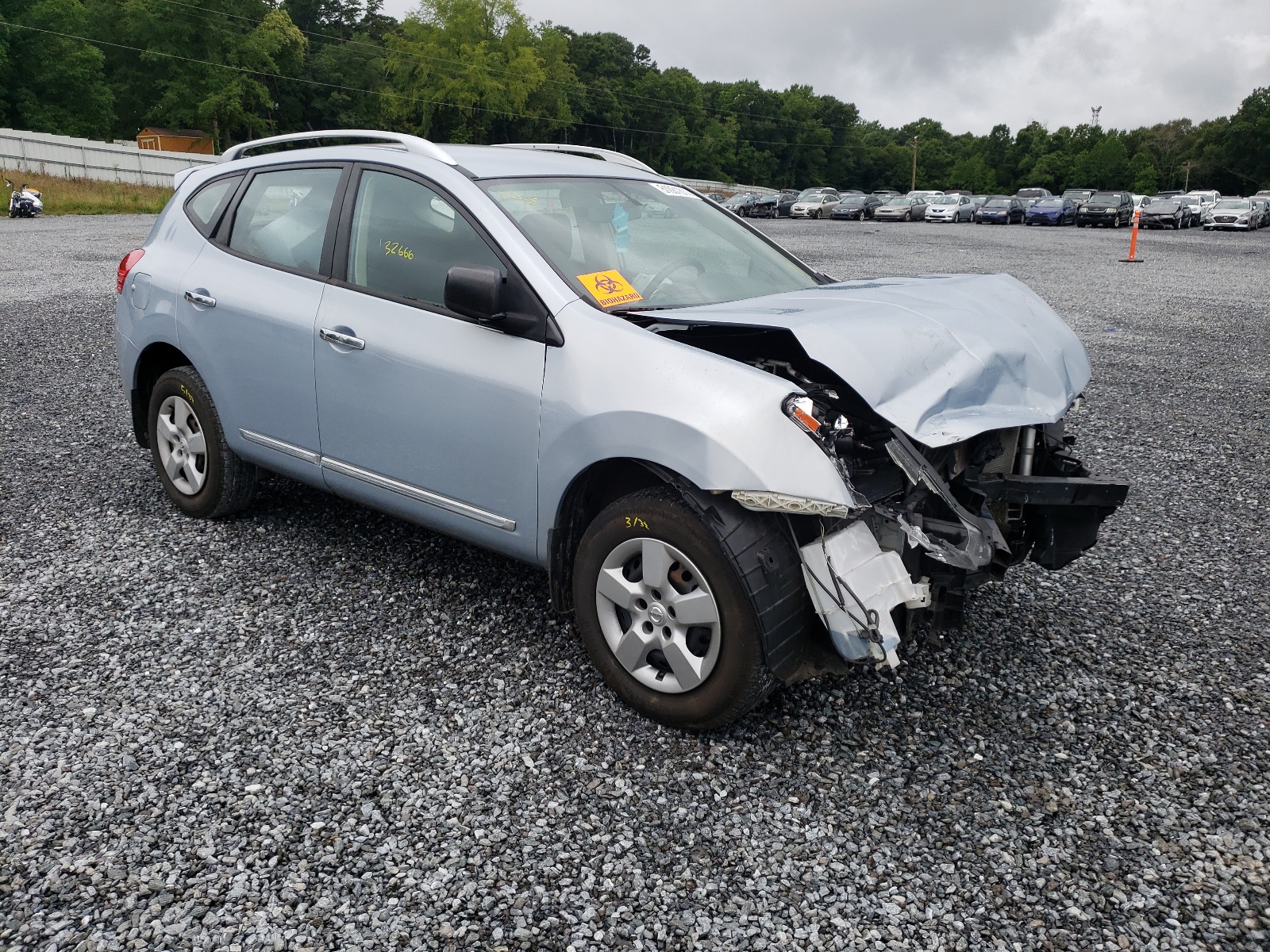 NISSAN ROGUE 2014 with VIN JN8AS5MV2EW204325 - Photo from auction