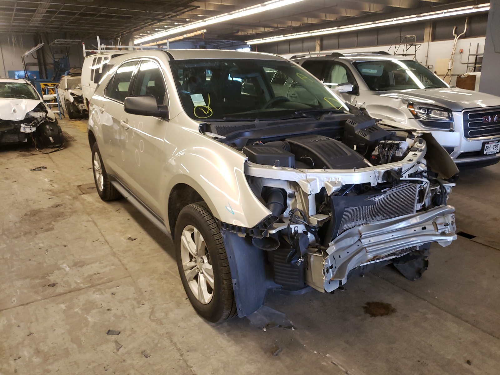CHEVROLET EQUINOX LS 2014 with VIN 2GNALAEK5E6297106 - Photo from auction