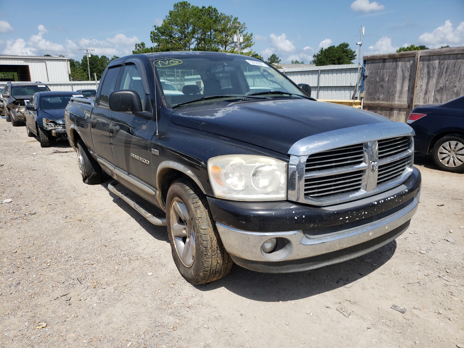 DODGE RAM 1500 S 2007 with VIN 1D7HA18257S249197 - Photo from auction