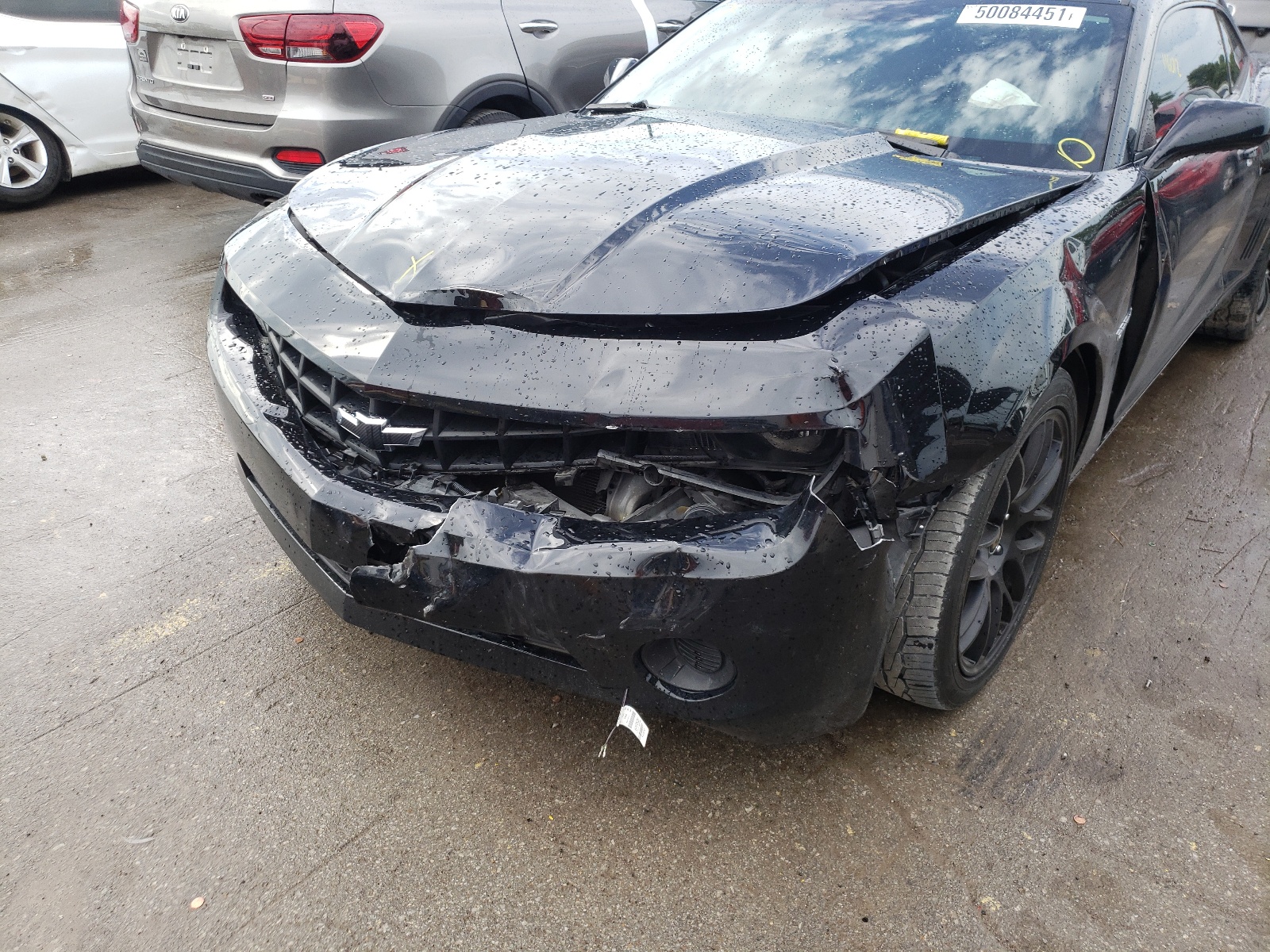 Photo 9 from auction – 2013 CHEVROLET CAMARO LS with VIN 2G1FE1E35D9190113