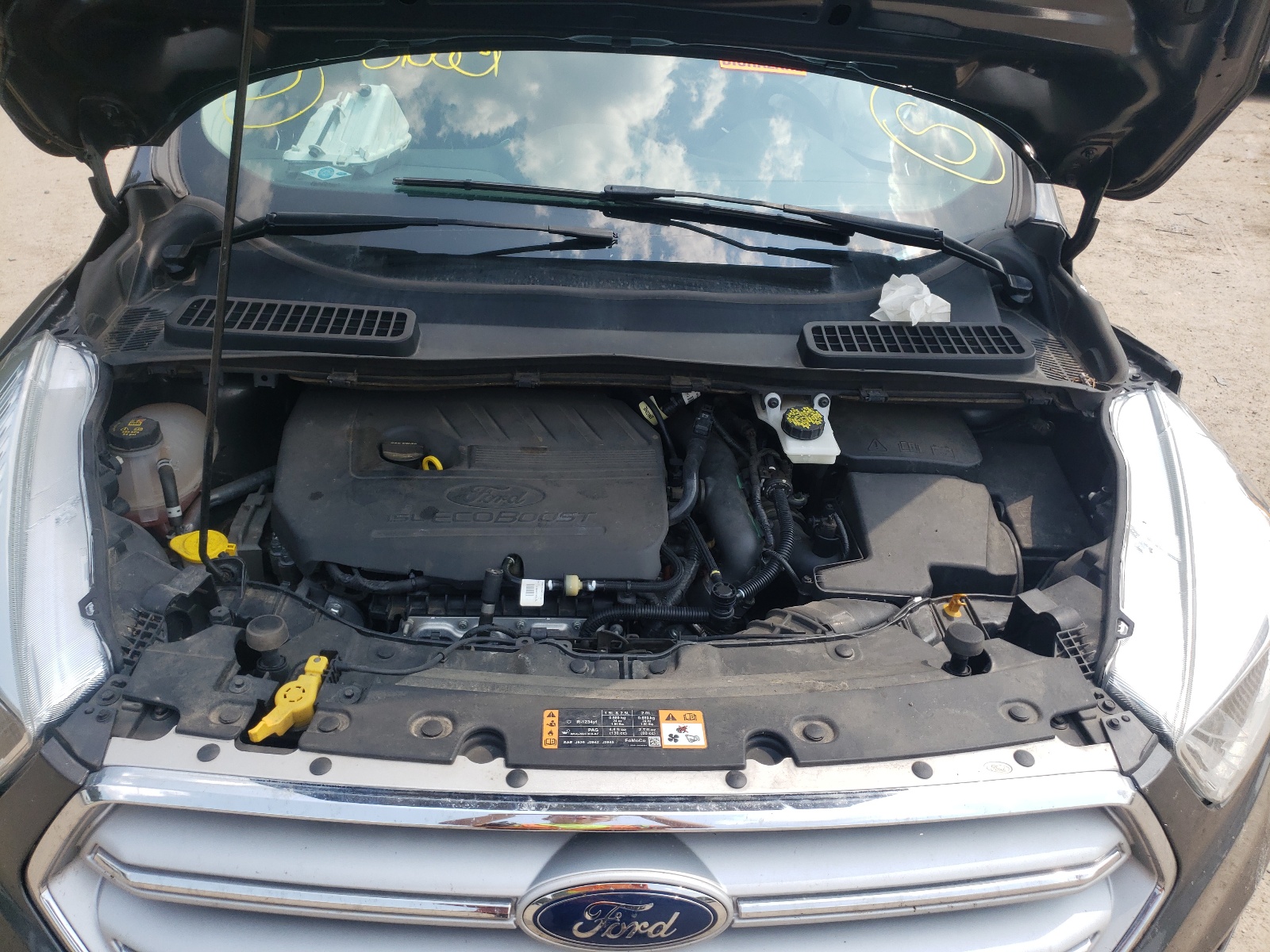 Photo 7 from auction – 2018 FORD ESCAPE SE with VIN 1FMCU9GD1JUA66061