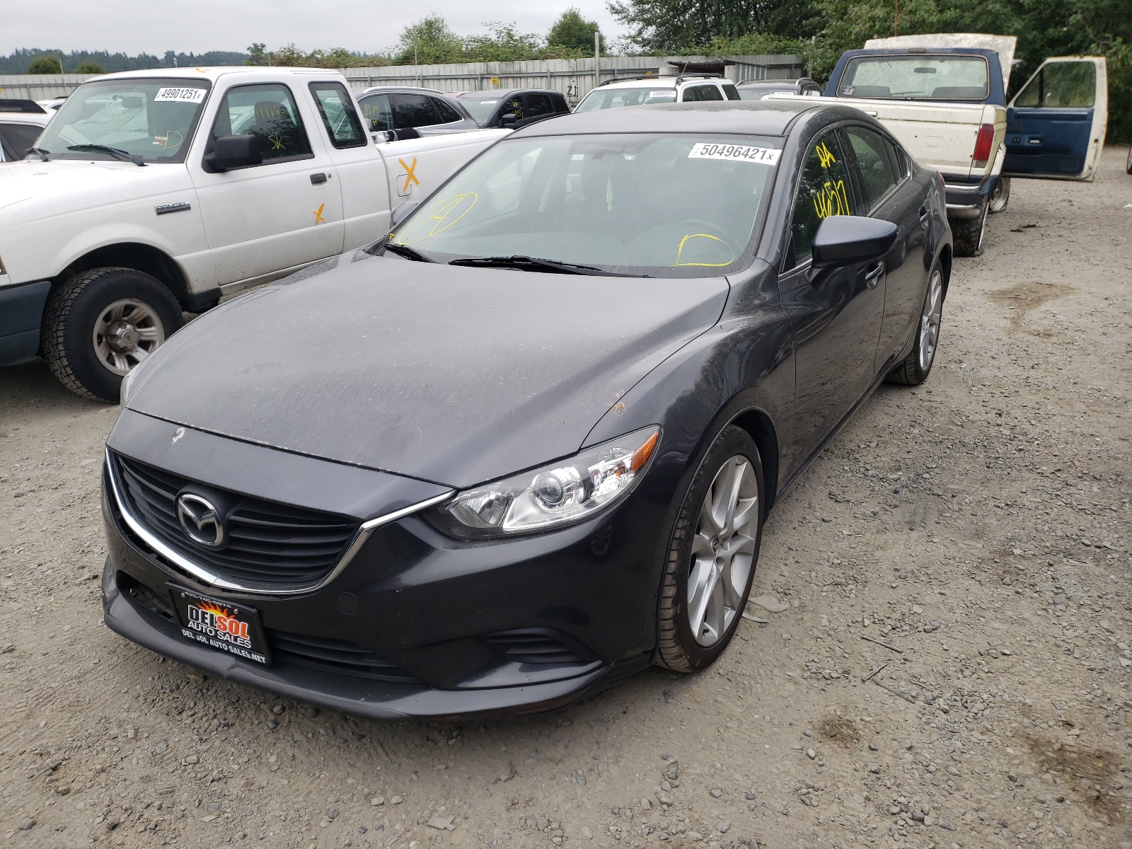Photo 2 from auction – 2015 MAZDA 6 TOURING with VIN JM1GJ1V53F1222167