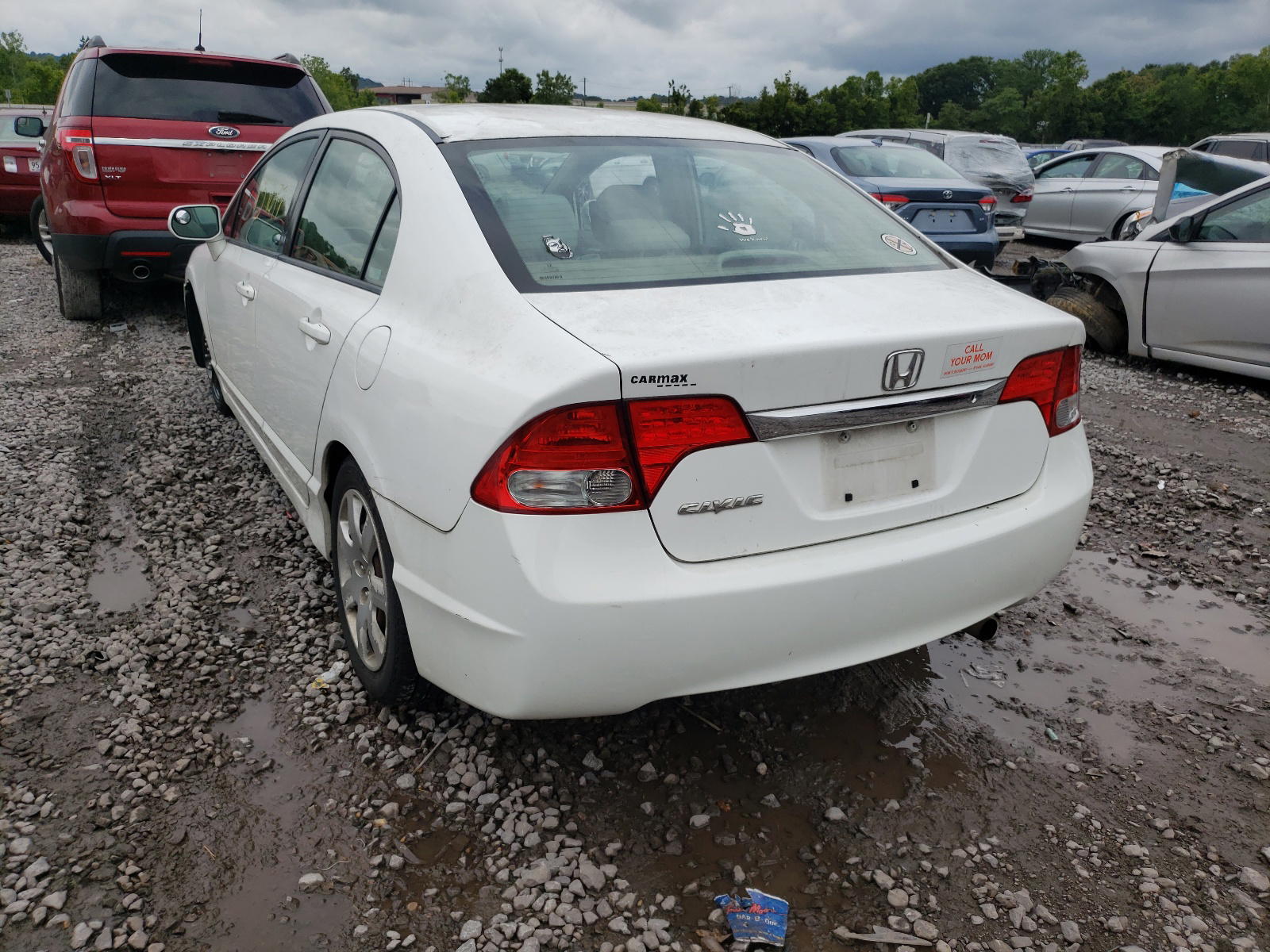 Photo 3 from auction – 2009 HONDA CIVIC LX with VIN 2HGFA16529H525975