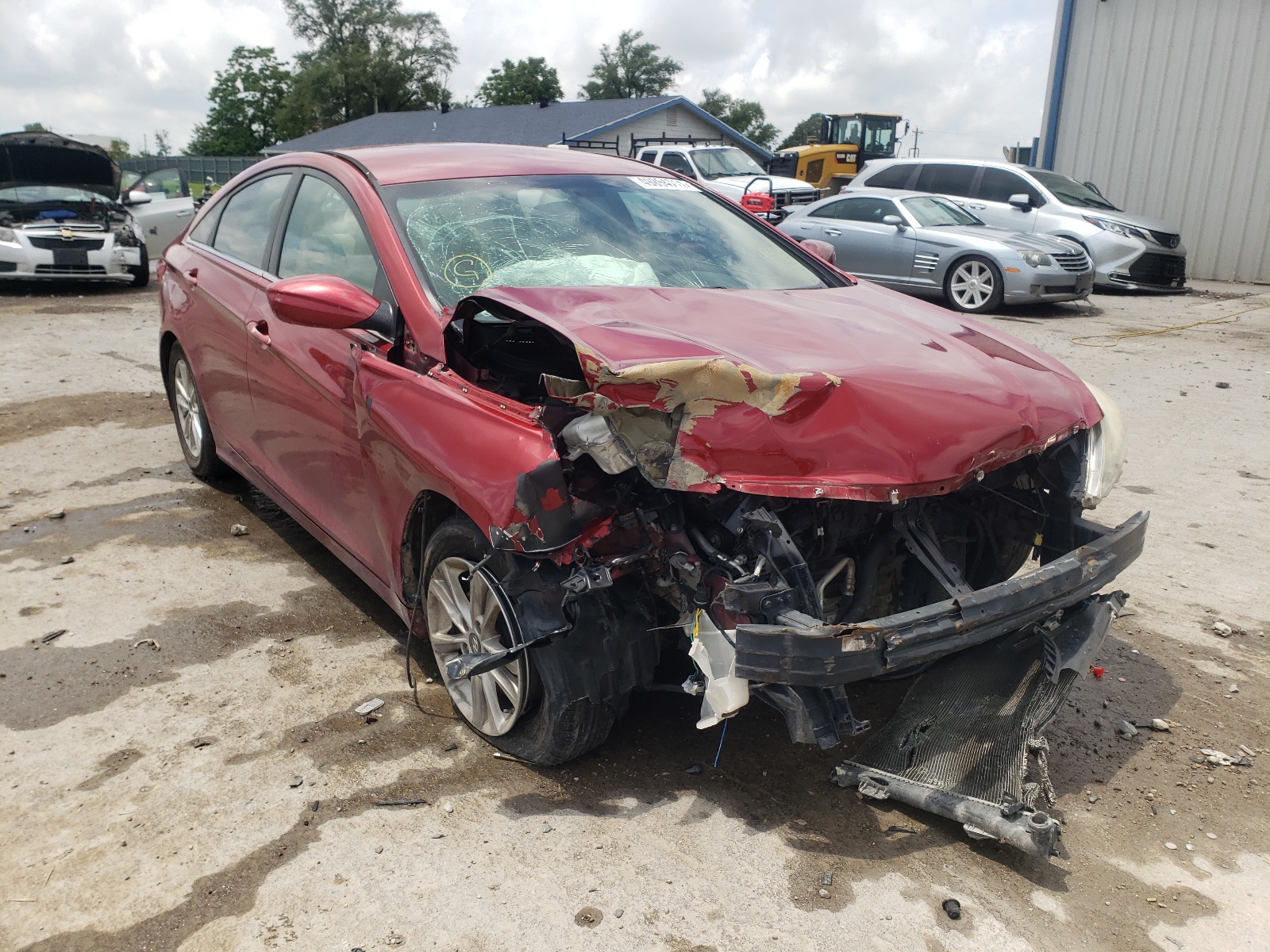 Photo 1 from auction – 2013 HYUNDAI SONATA GLS with VIN 5NPEB4AC0DH669670