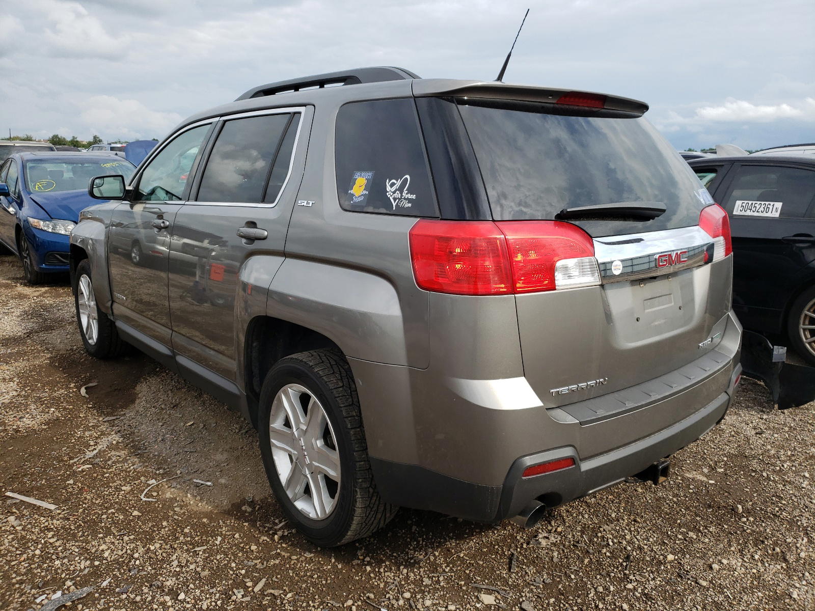 Photo 3 from auction – 2012 GMC TERRAIN SL with VIN 2GKFLVE57C6236177