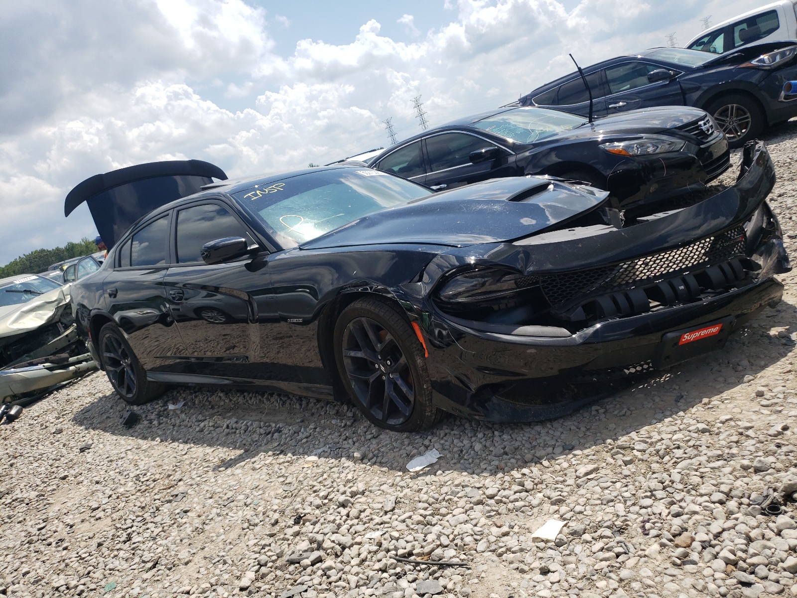 صورة رقم 1 من المزاد - 2019 DODGE CHARGER R/ مع VIN 2C3CDXCT6KH607376