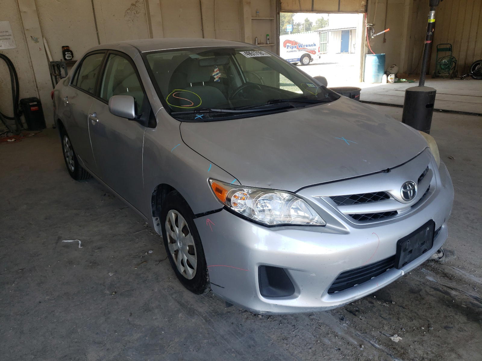 TOYOTA COROLLA BA 2011 with VIN JTDBU4EE0B9144803 - Photo from auction