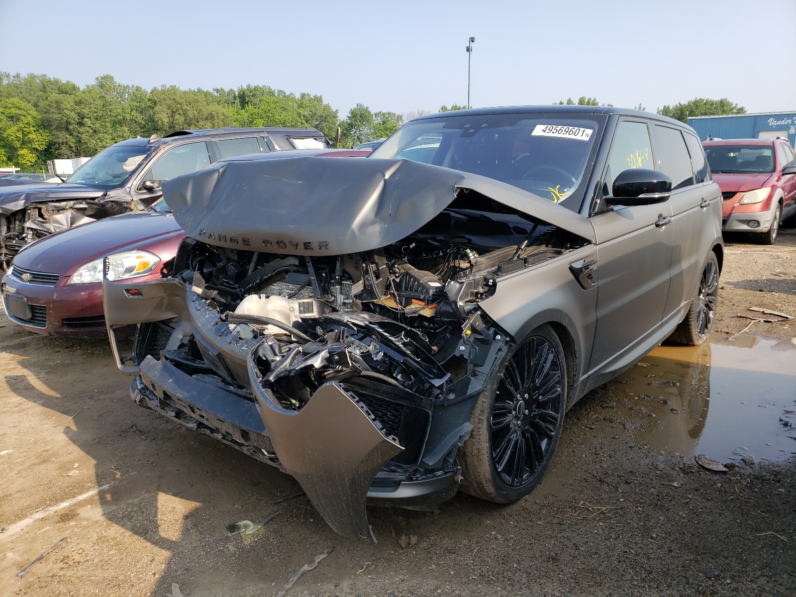 Photo 2 from auction – 2020 LAND ROVER RANGE ROVE with VIN SALWR2SU5LA883385