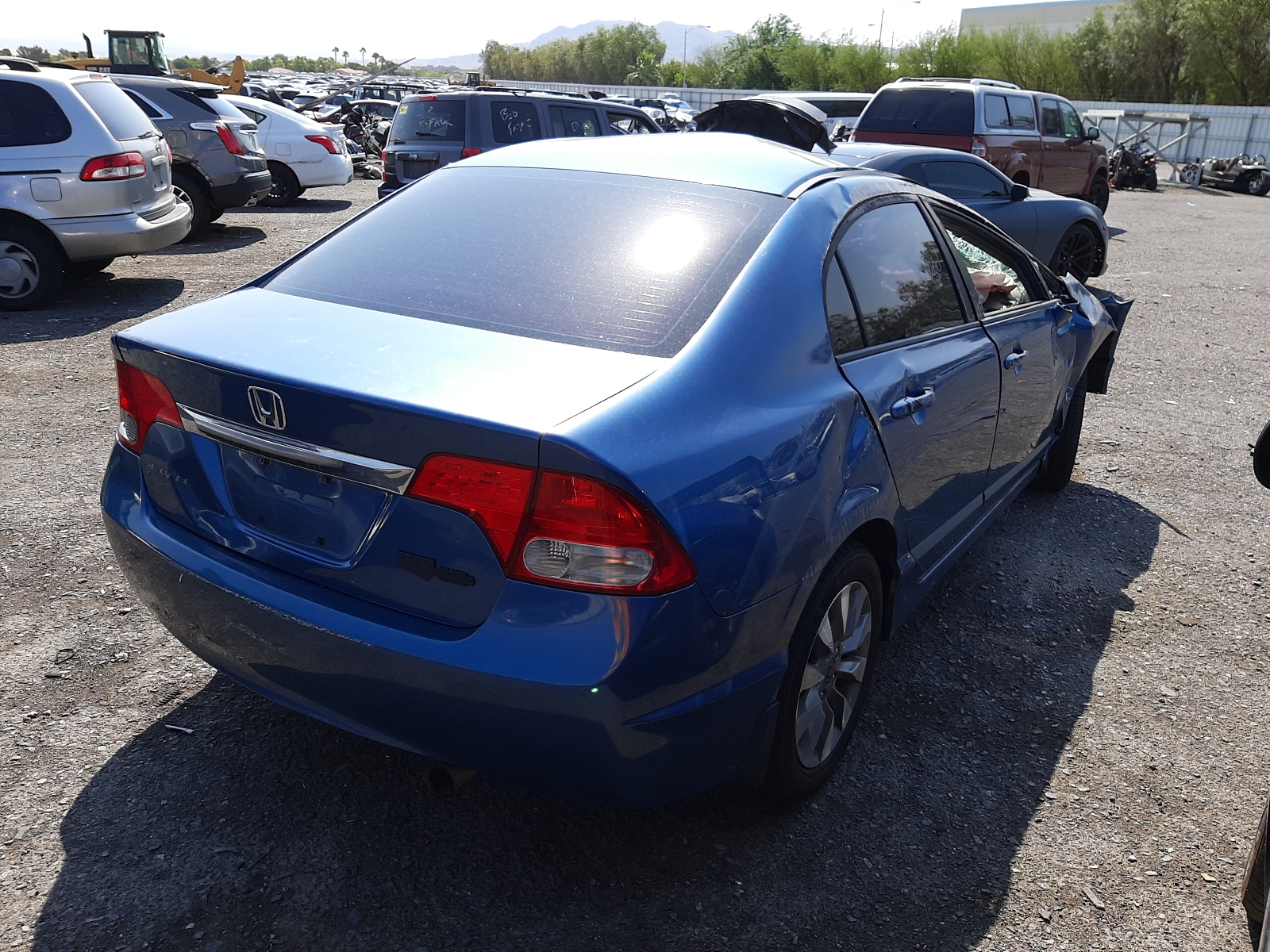 Photo 4 from auction – 2009 HONDA CIVIC EX with VIN 19XFA16859E026043