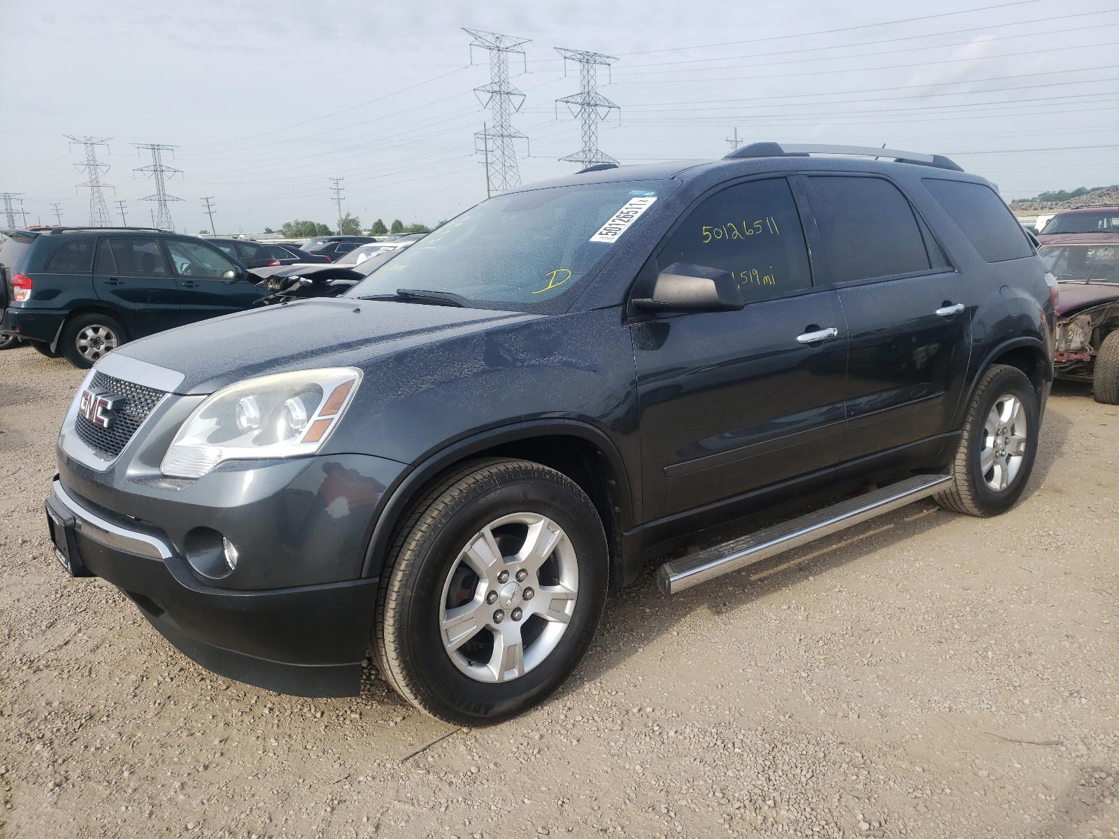 Photo 2 from auction – 2011 GMC ACADIA SLE with VIN 1GKKVPED6BJ164935