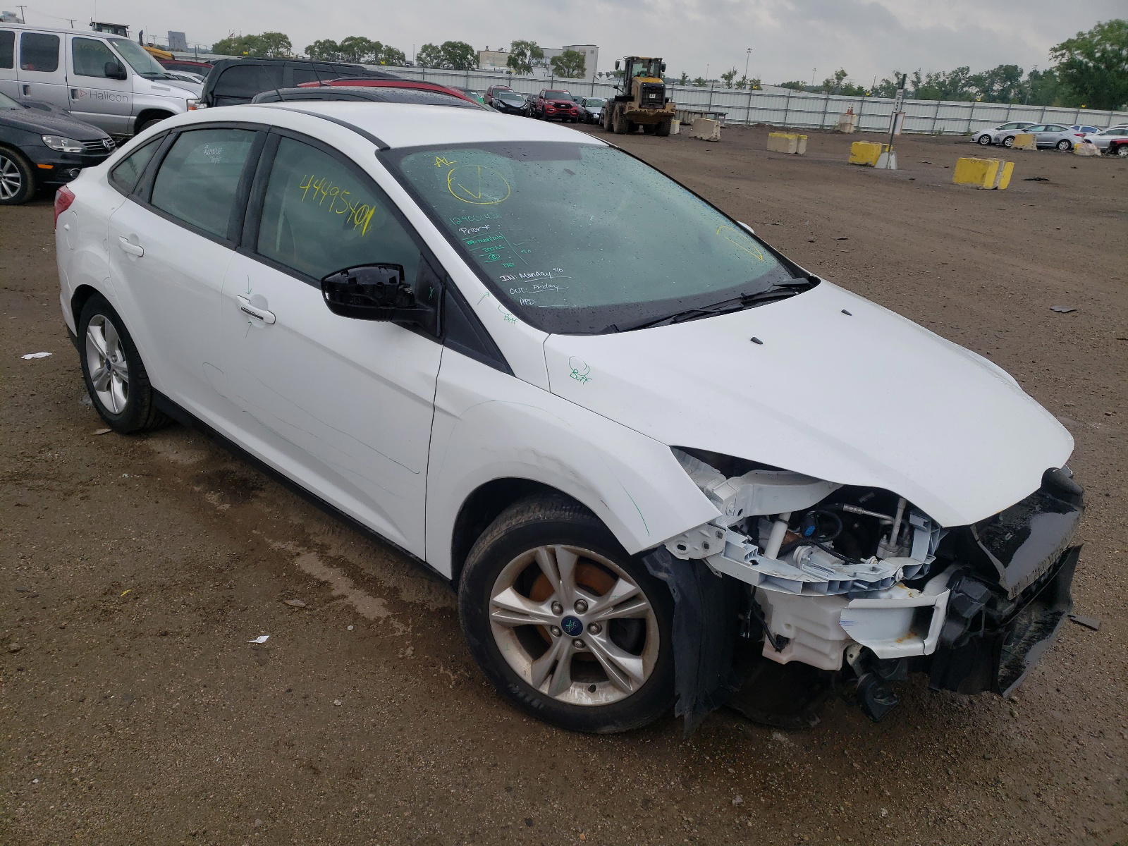 FORD FOCUS SE 2014 with VIN 1FADP3F26EL183018 - Photo from auction