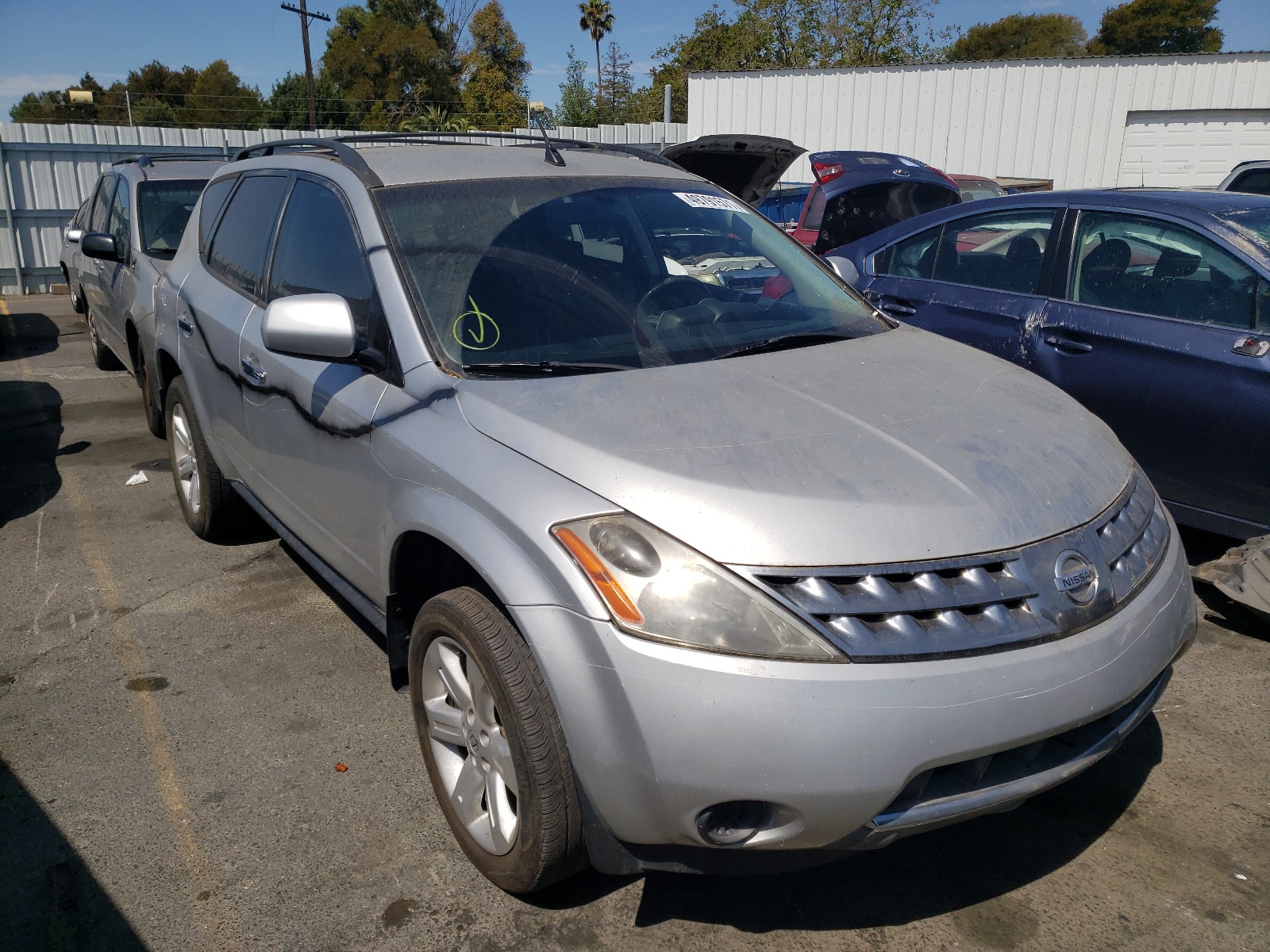 Photo 1 from auction – 2006 NISSAN MURANO SL with VIN JN8AZ08TX6W421579